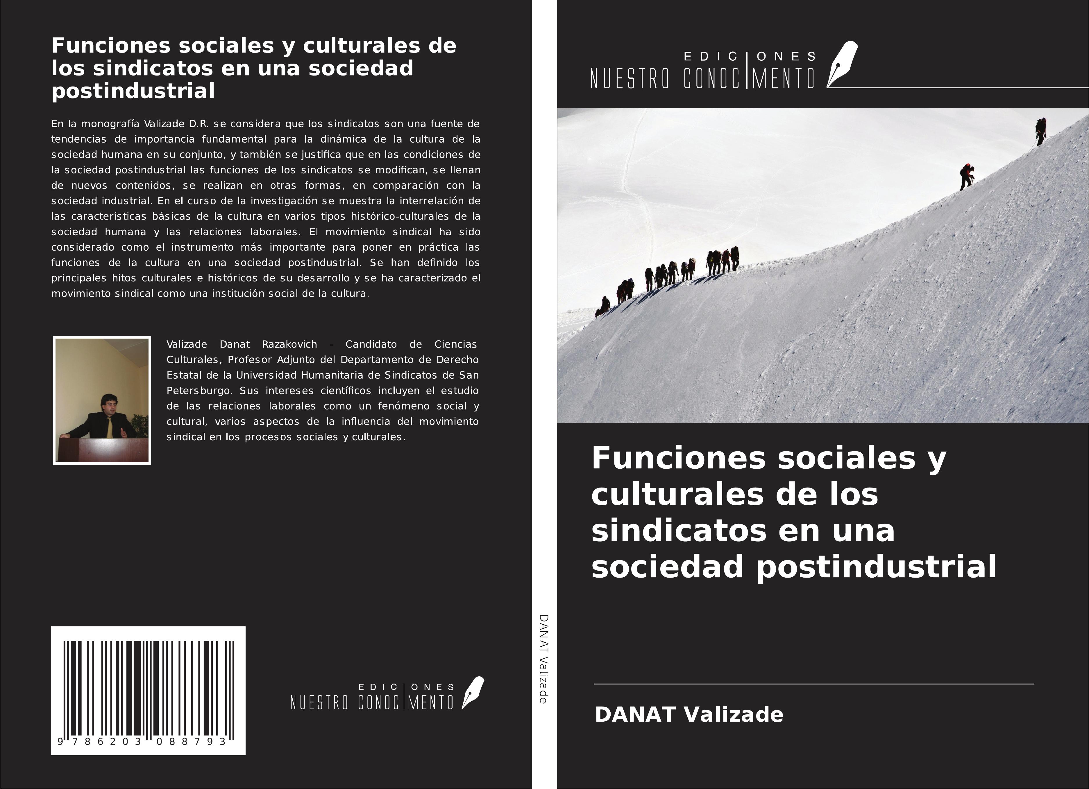 Vorderes Coverbild Funciones sociales y culturales de los sindicatos en una sociedad postindustrial