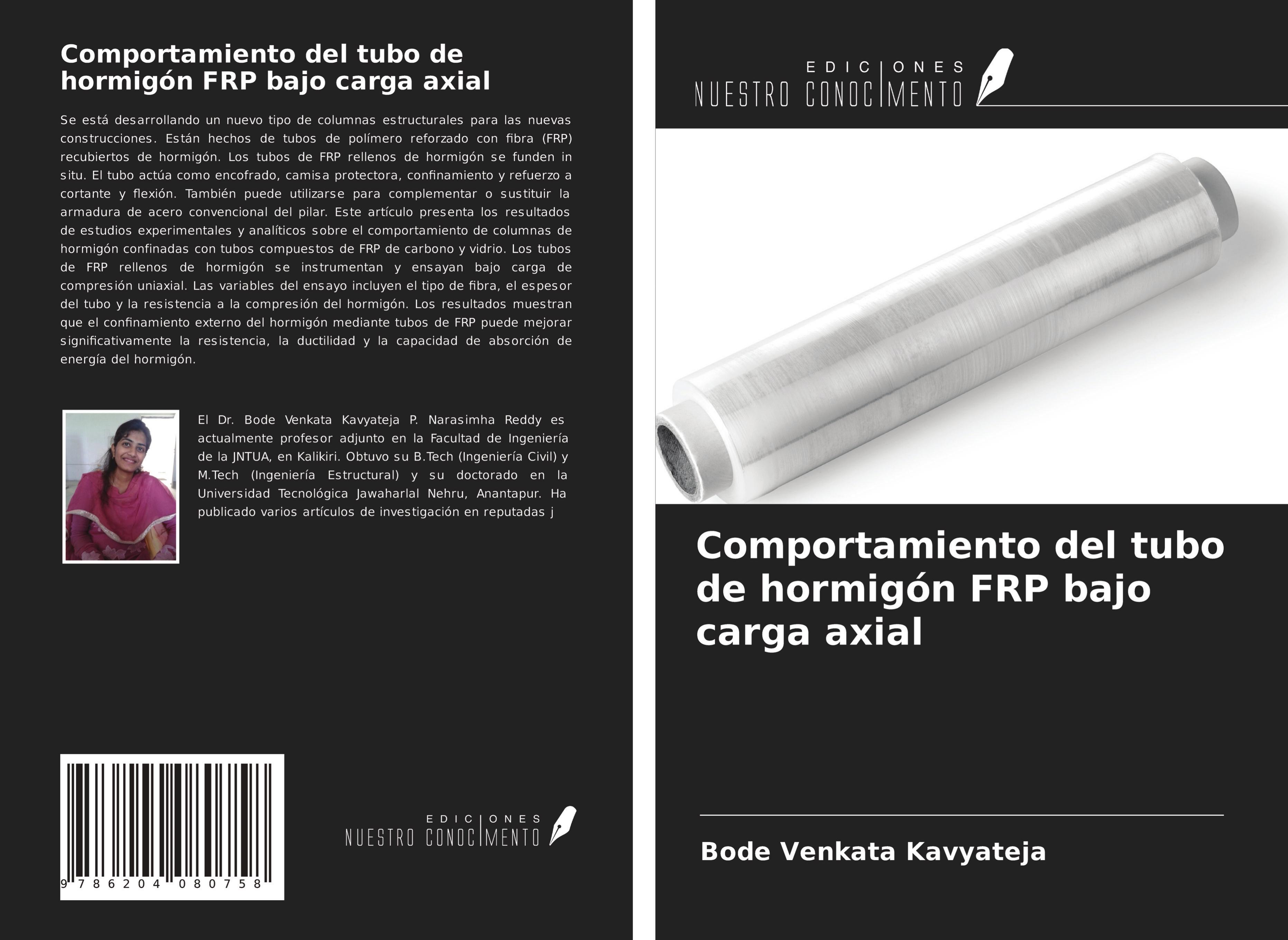 Vorderes Coverbild Comportamiento del tubo de hormigón FRP bajo carga axial