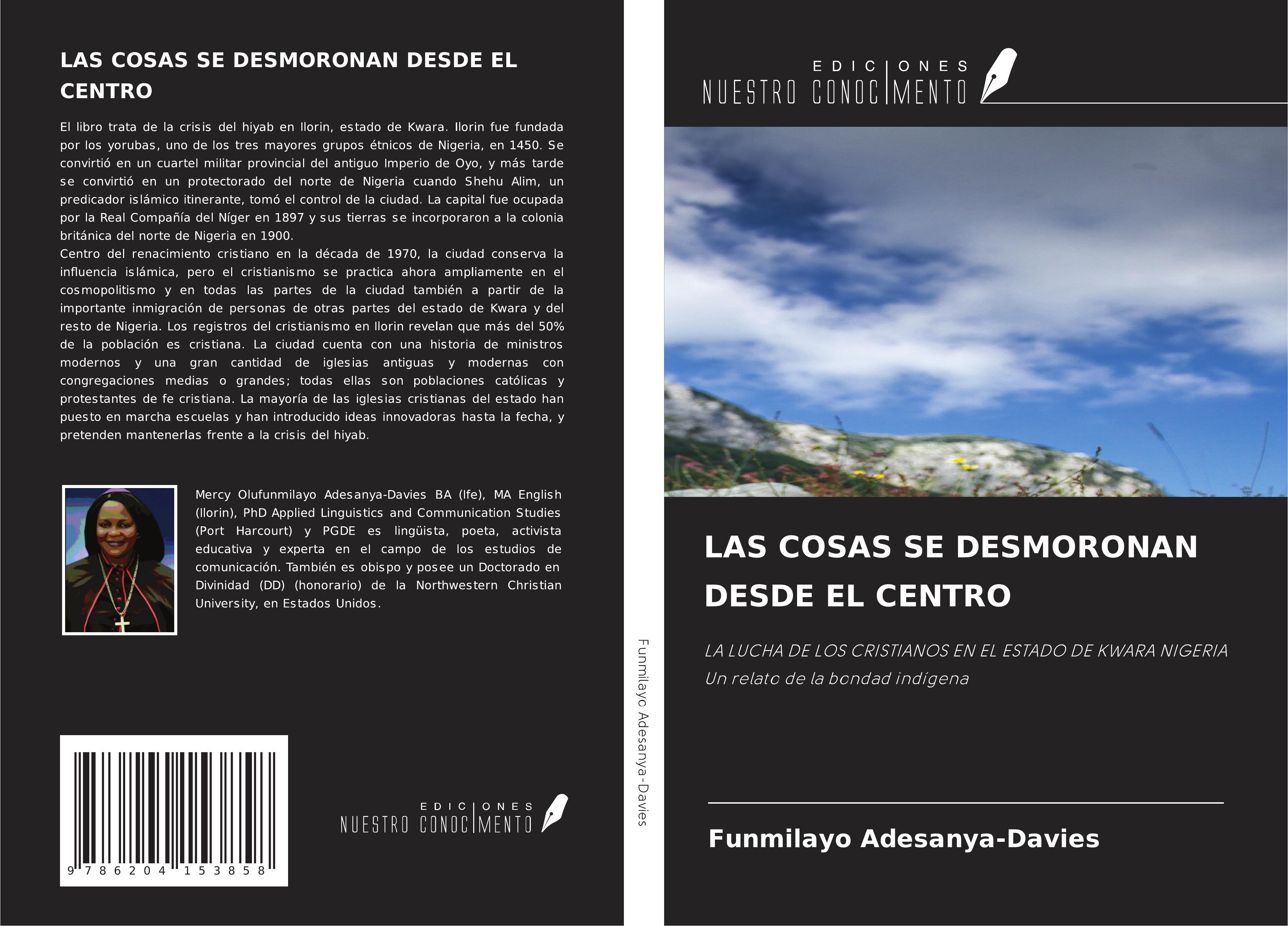 Vorderes Coverbild LAS COSAS SE DESMORONAN DESDE EL CENTRO