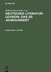 Vorderes Coverbild Erni - Fischer