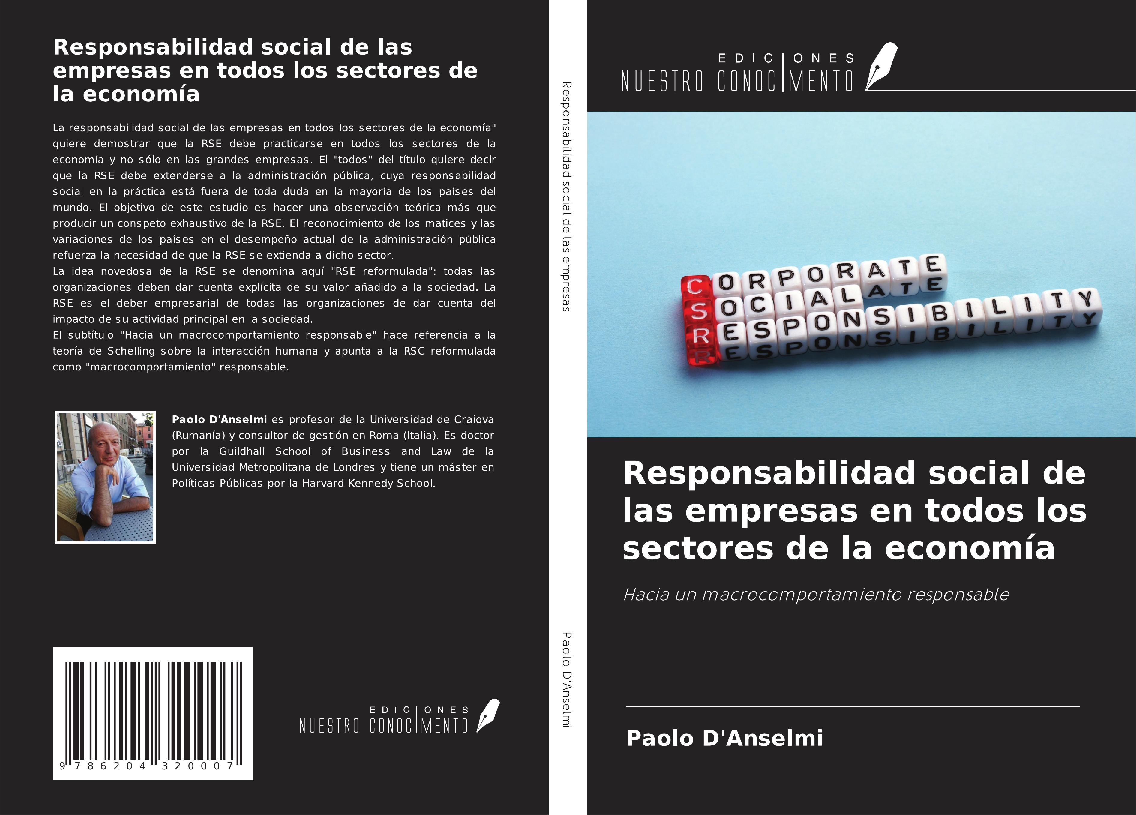 Vorderes Coverbild Responsabilidad social de las empresas en todos los sectores de la economía
