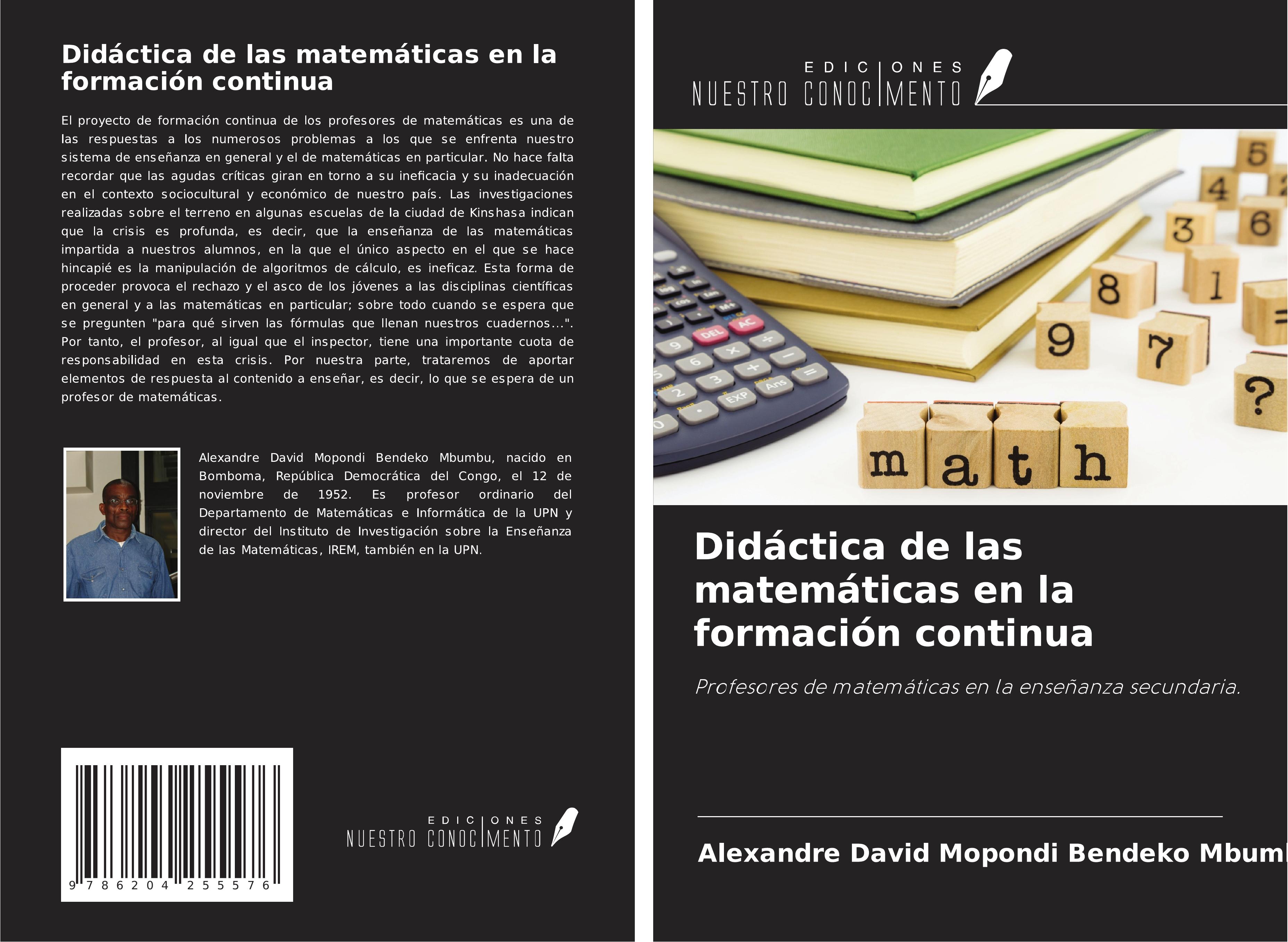 Vorderes Coverbild Didáctica de las matemáticas en la formación continua