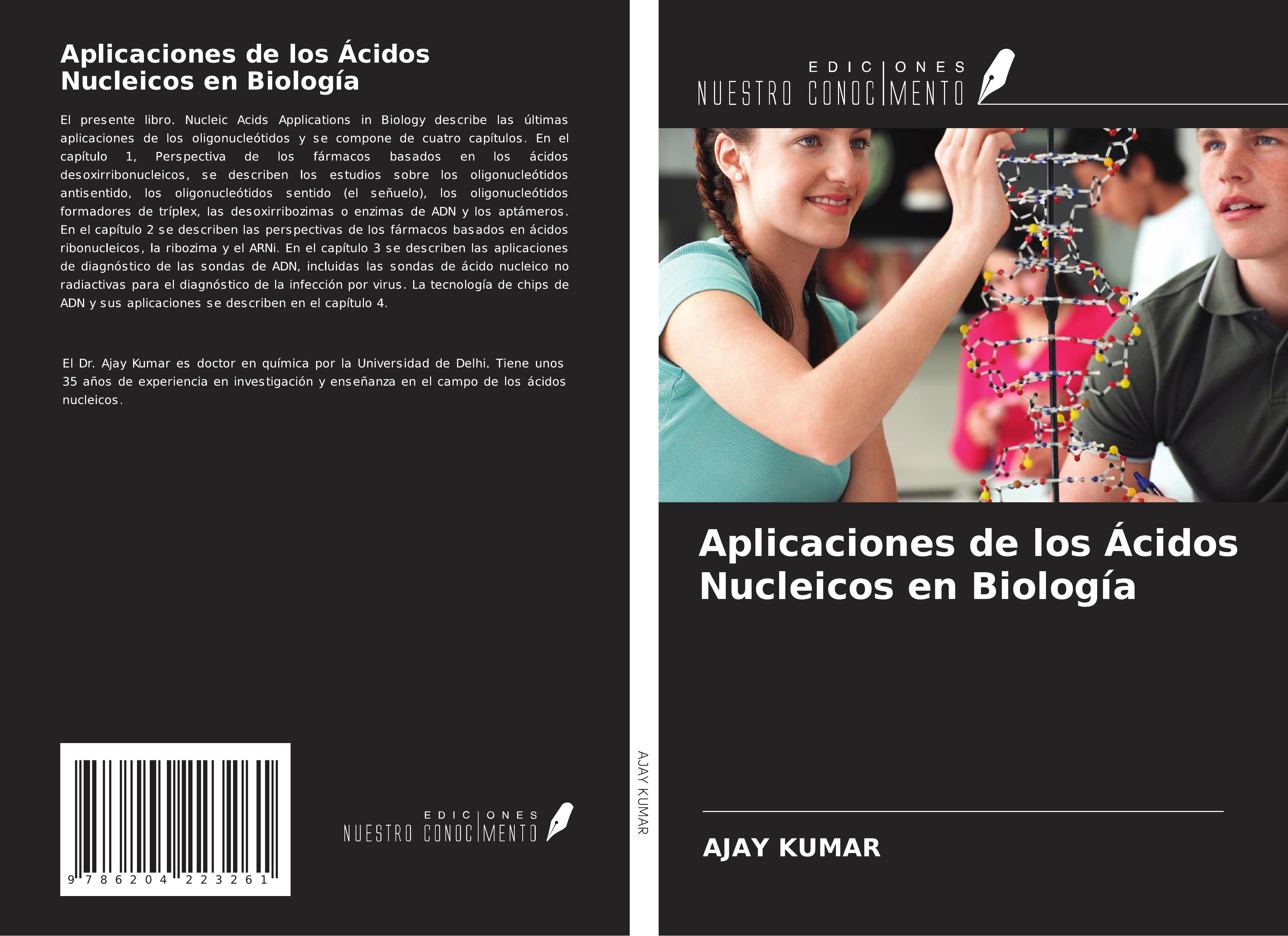 Vorderes Coverbild Aplicaciones de los Ácidos Nucleicos en Biología