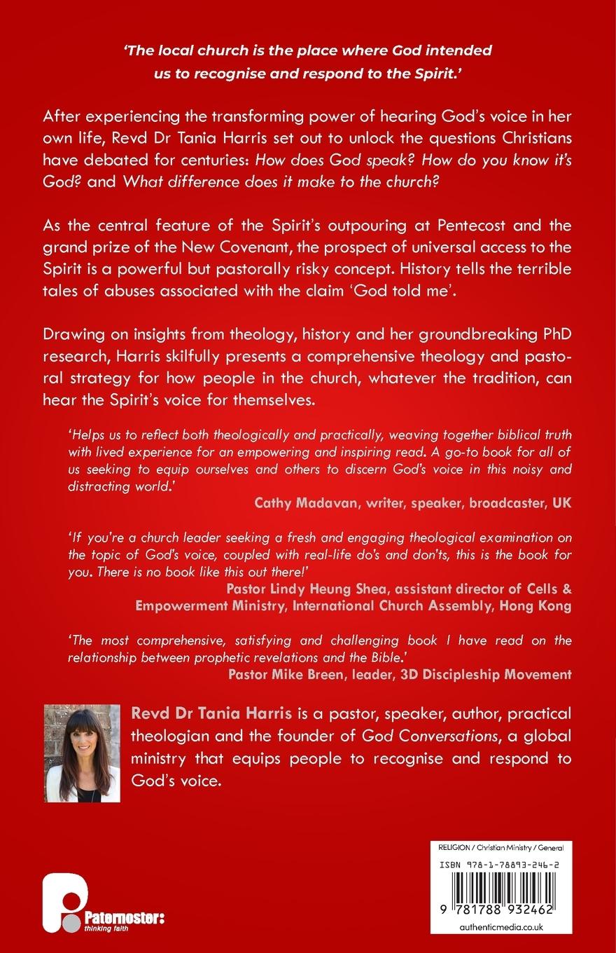 Rückseitencover The Church who Hears God's Voice