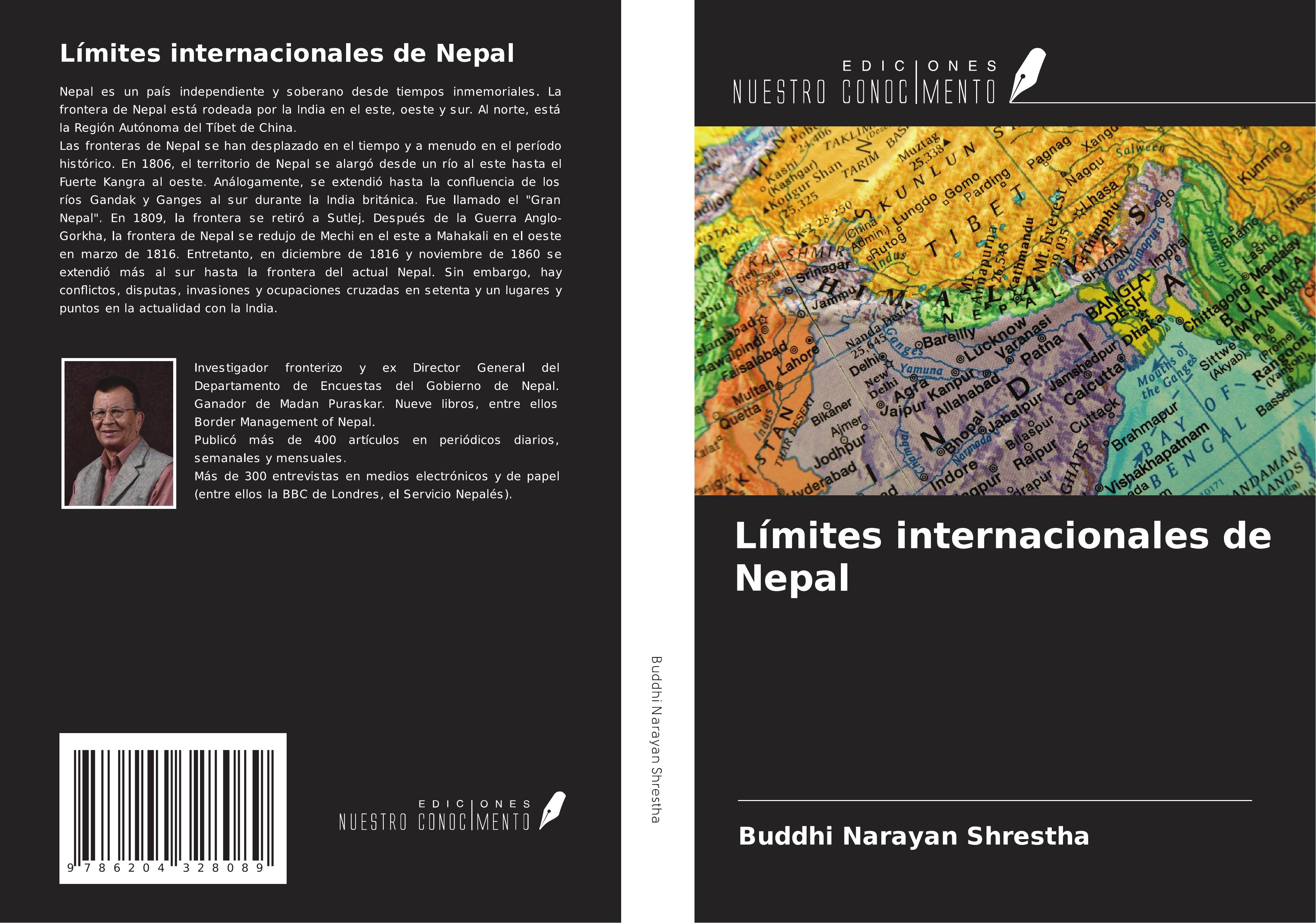 Vorderes Coverbild Límites internacionales de Nepal
