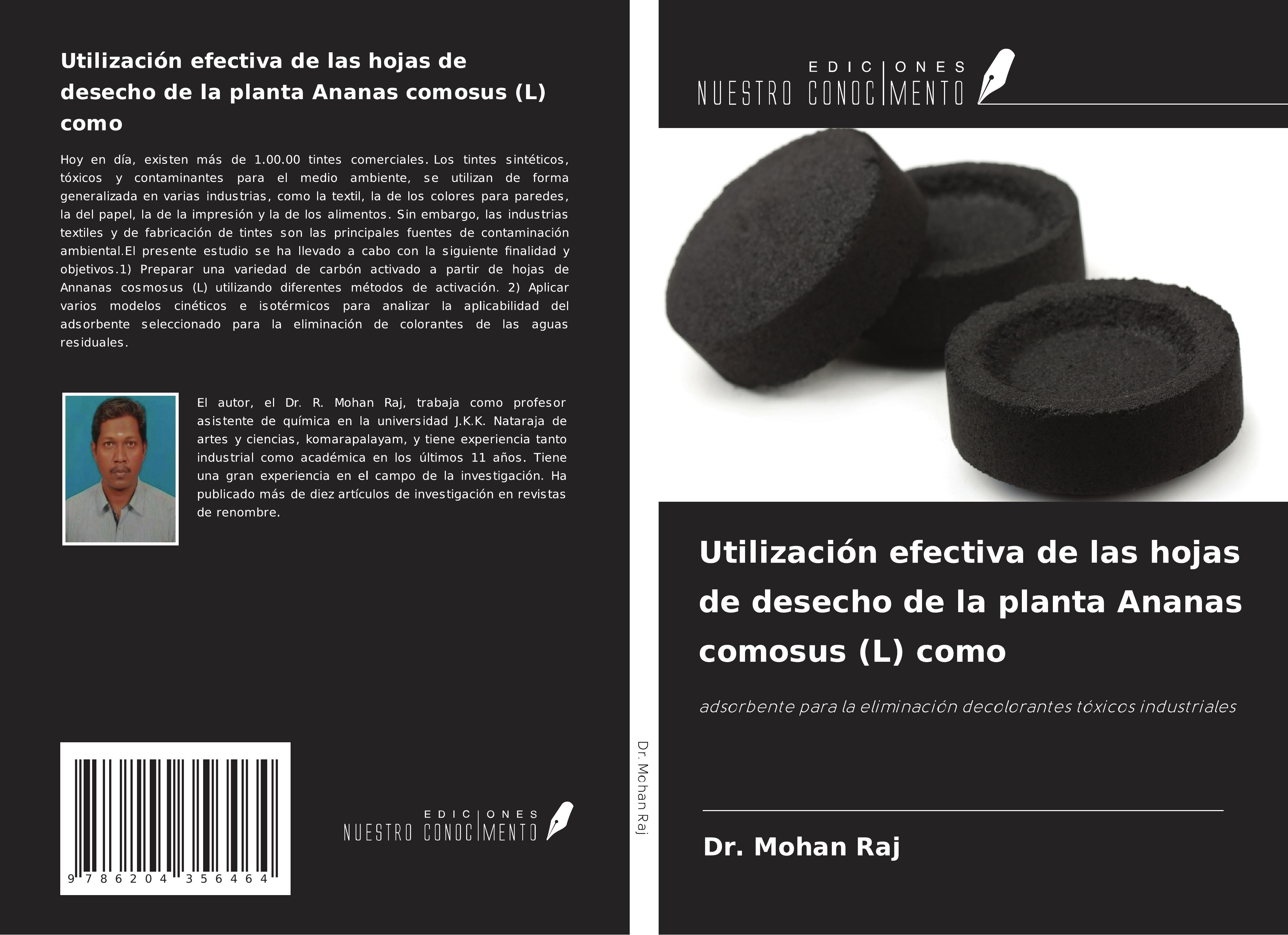 Vorderes Coverbild Utilización efectiva de las hojas de desecho de la planta Ananas comosus (L) como