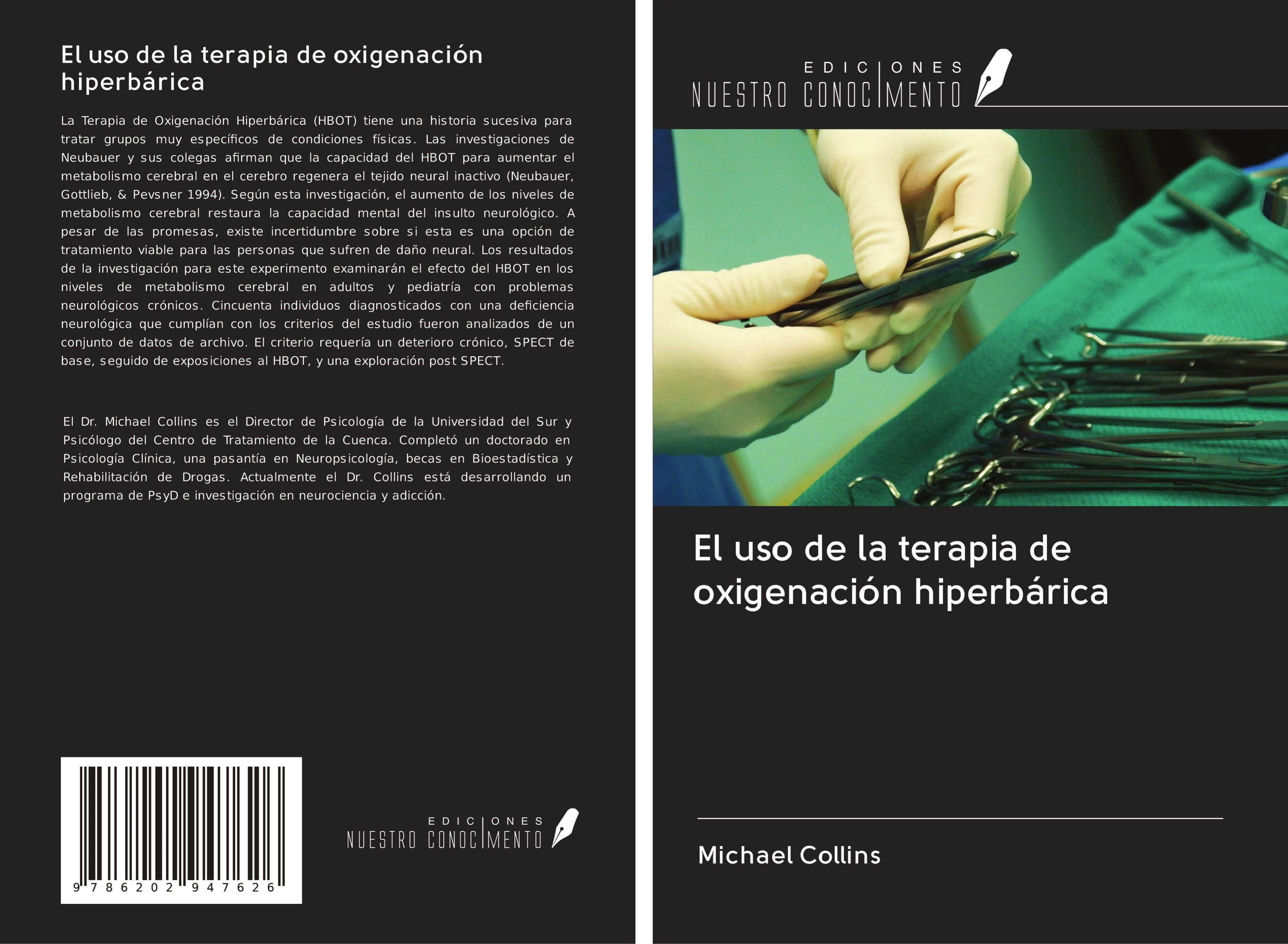 Vorderes Coverbild El uso de la terapia de oxigenación hiperbárica