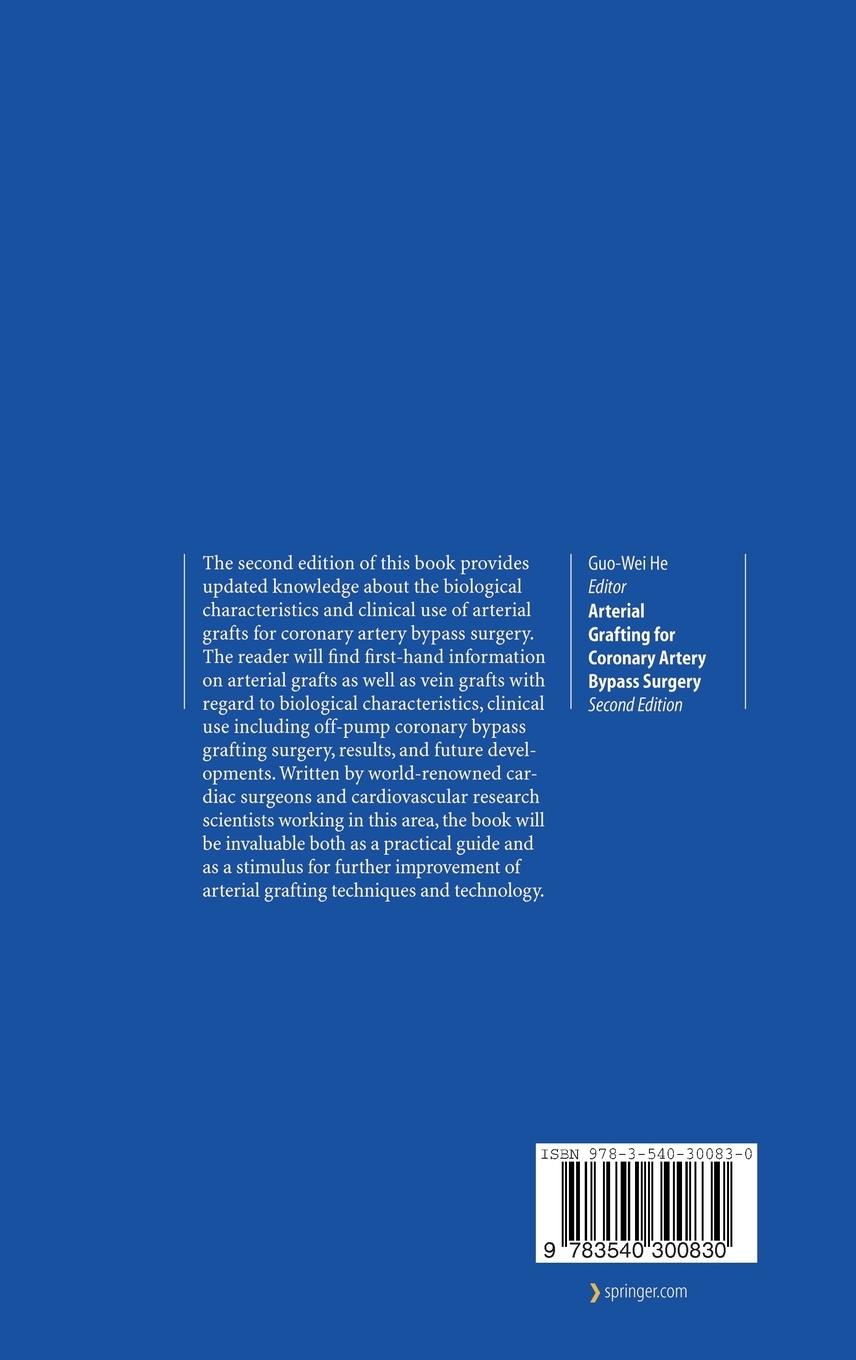 Rückseitencover Arterial Grafting for Coronary Artery Bypass Surgery