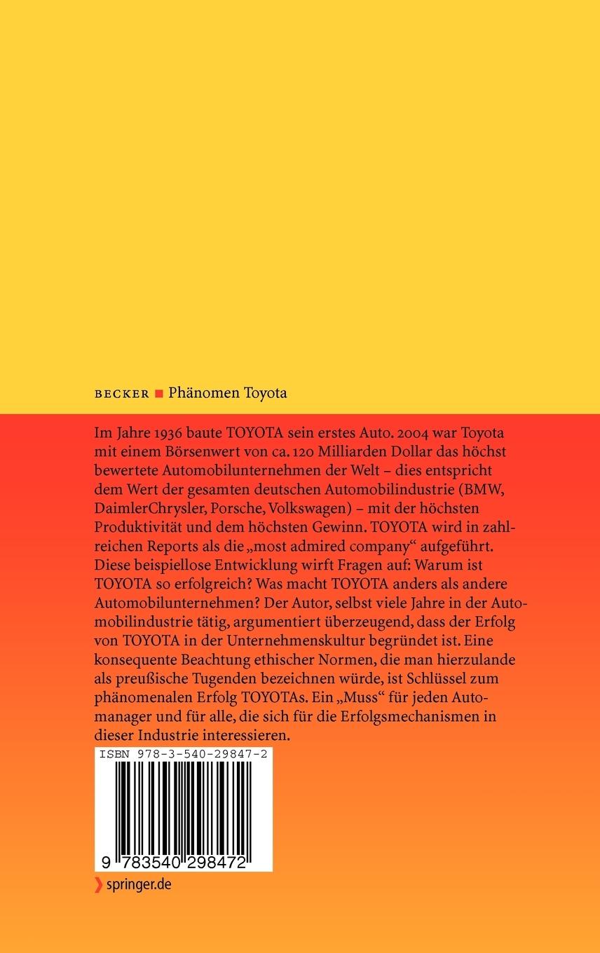 Rückseitencover Phänomen Toyota