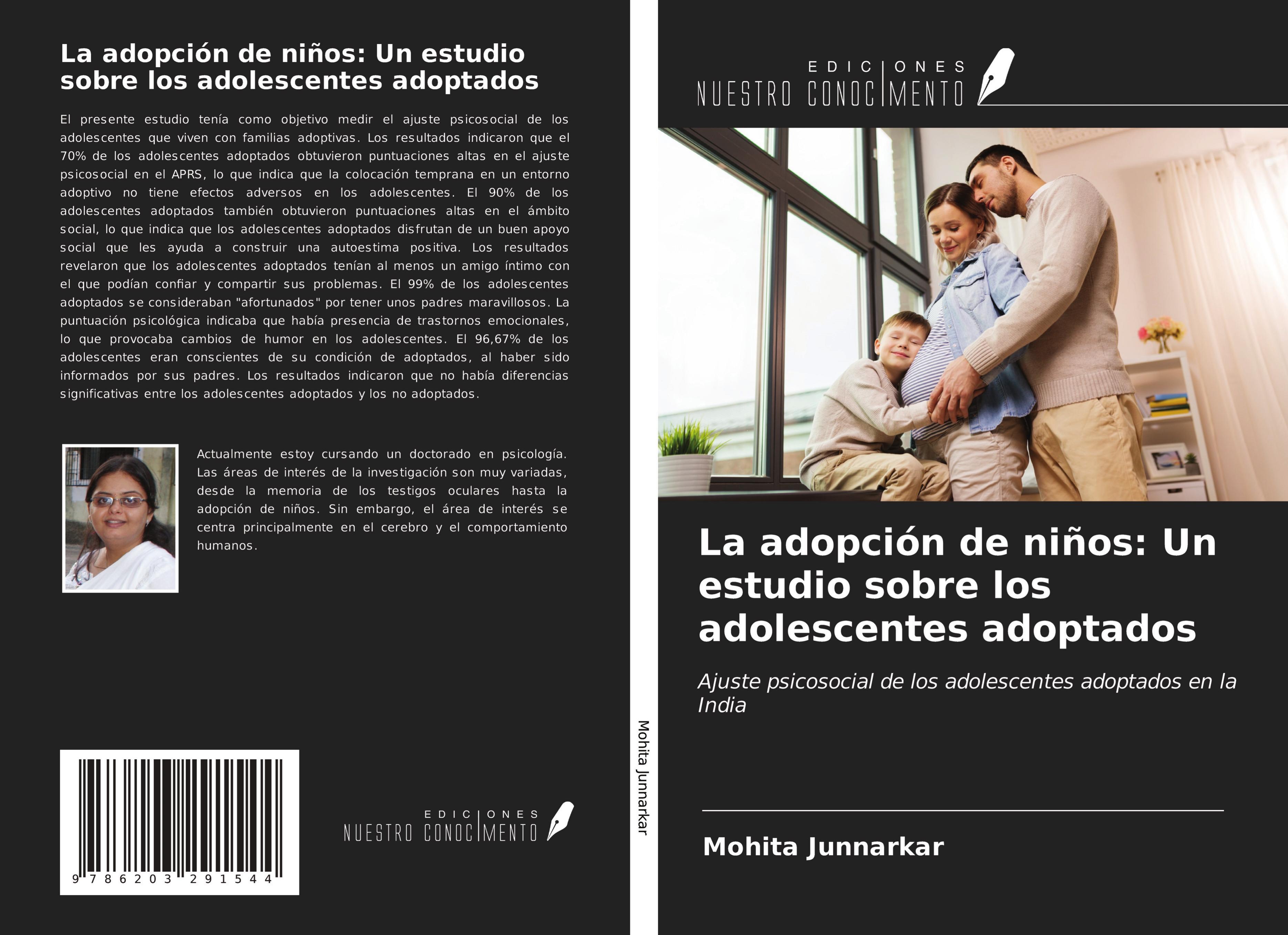 Vorderes Coverbild La adopción de niños: Un estudio sobre los adolescentes adoptados