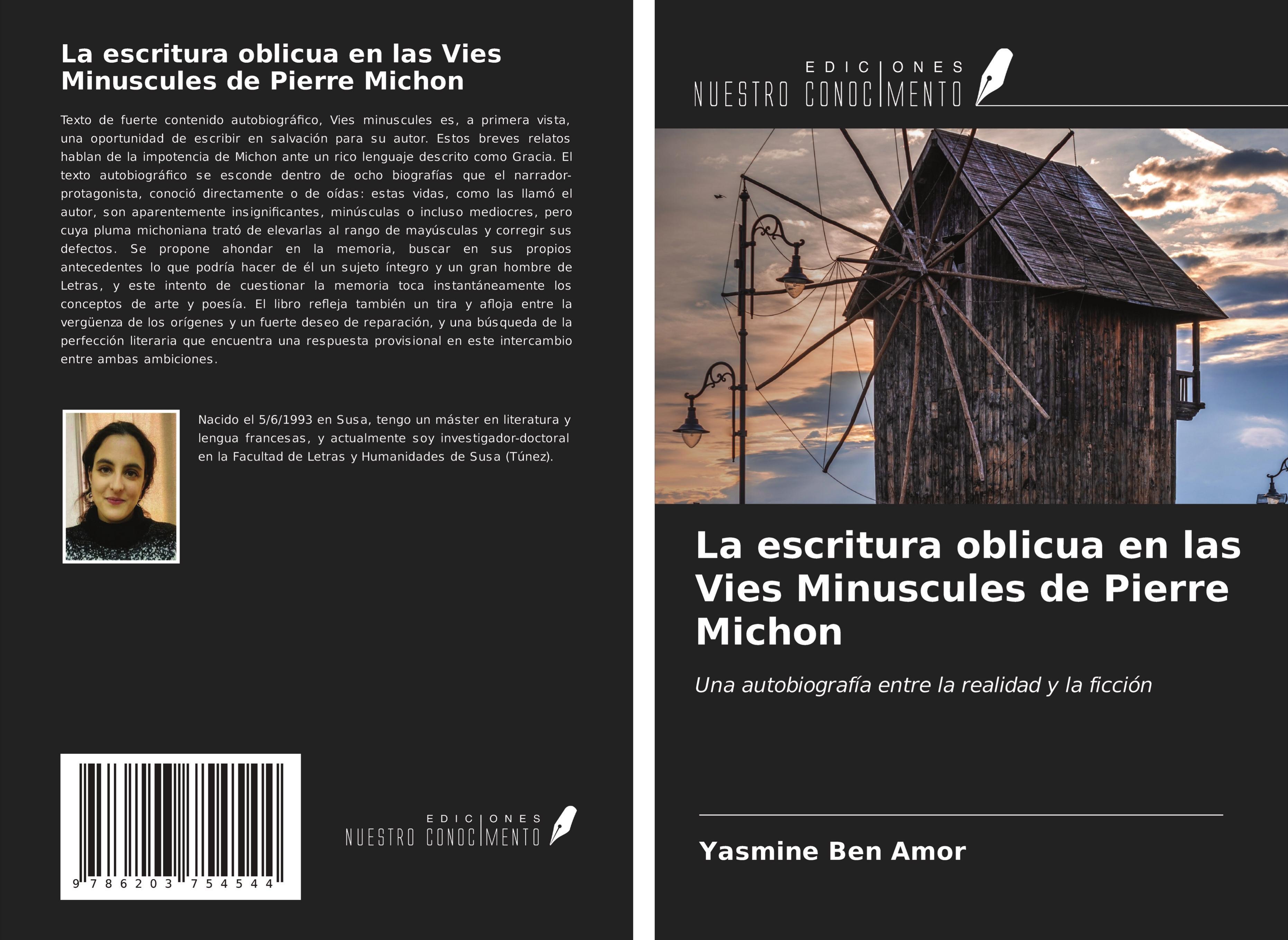 Vorderes Coverbild La escritura oblicua en las Vies Minuscules de Pierre Michon