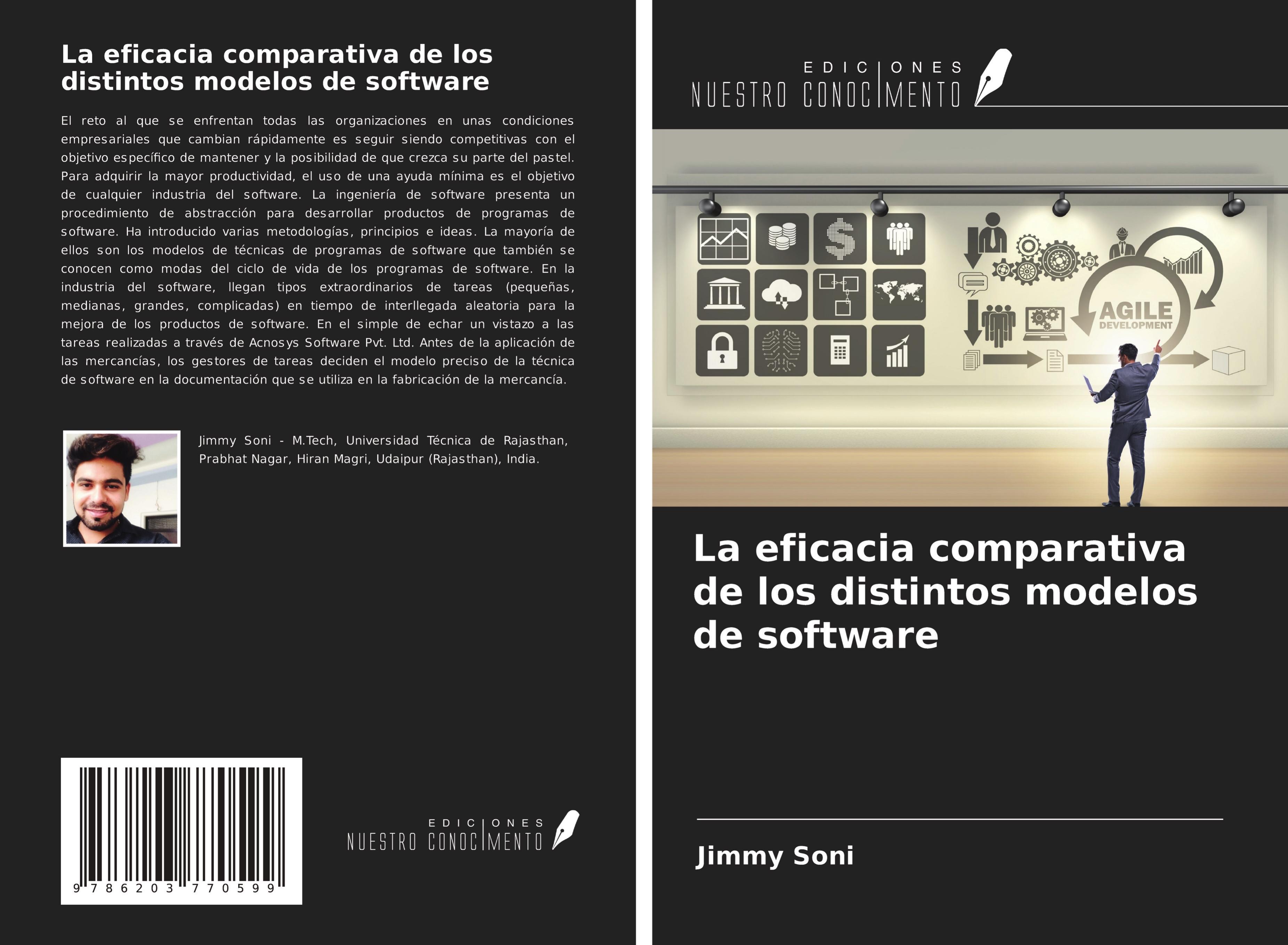 Vorderes Coverbild La eficacia comparativa de los distintos modelos de software