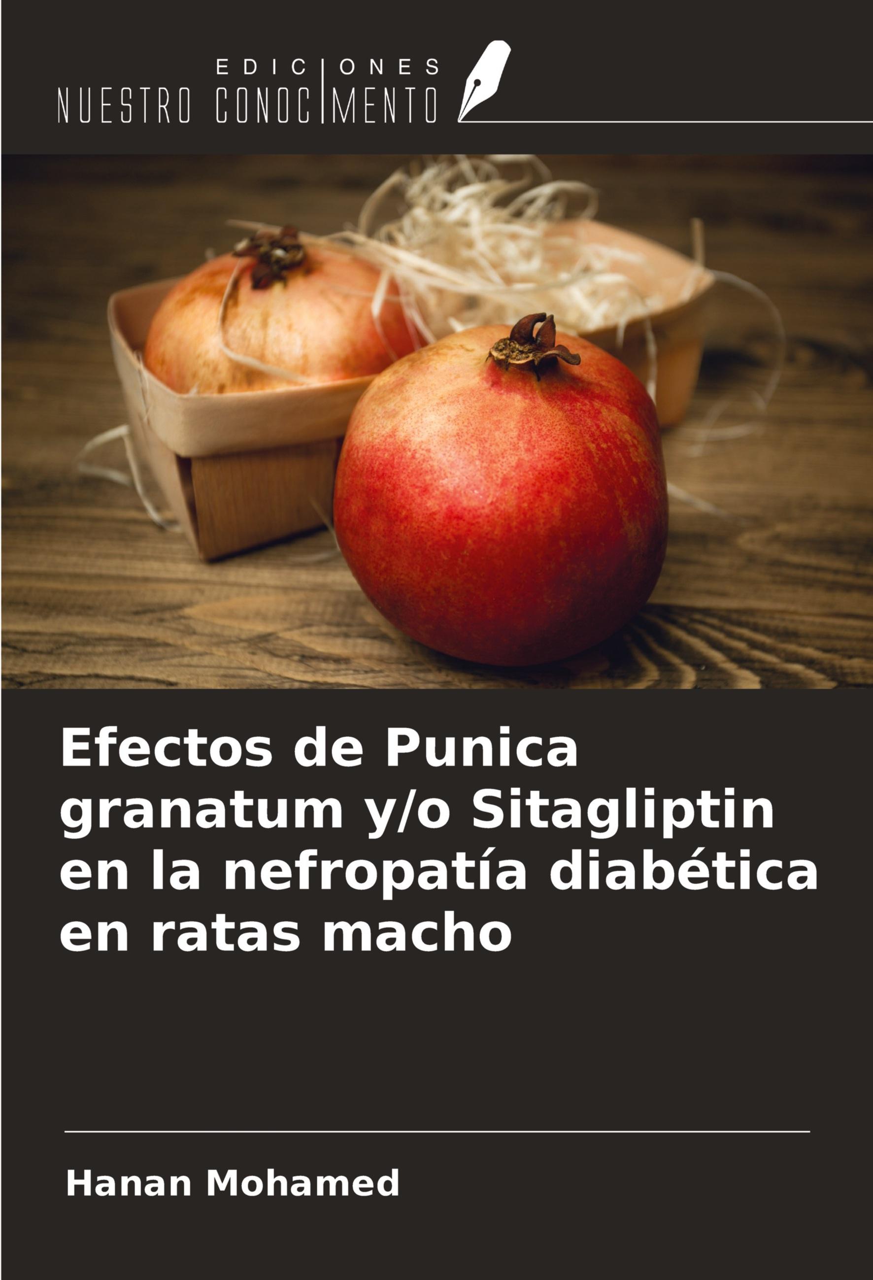 Vorderes Coverbild Efectos de Punica granatum y/o Sitagliptin en la nefropatía diabética en ratas macho