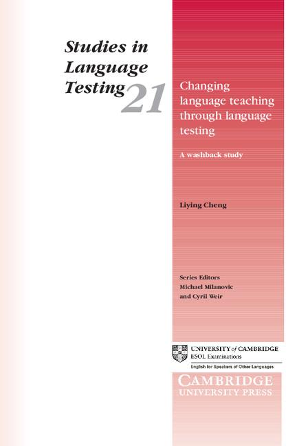 Vorderes Coverbild Changing Language Teaching Through Language Testing