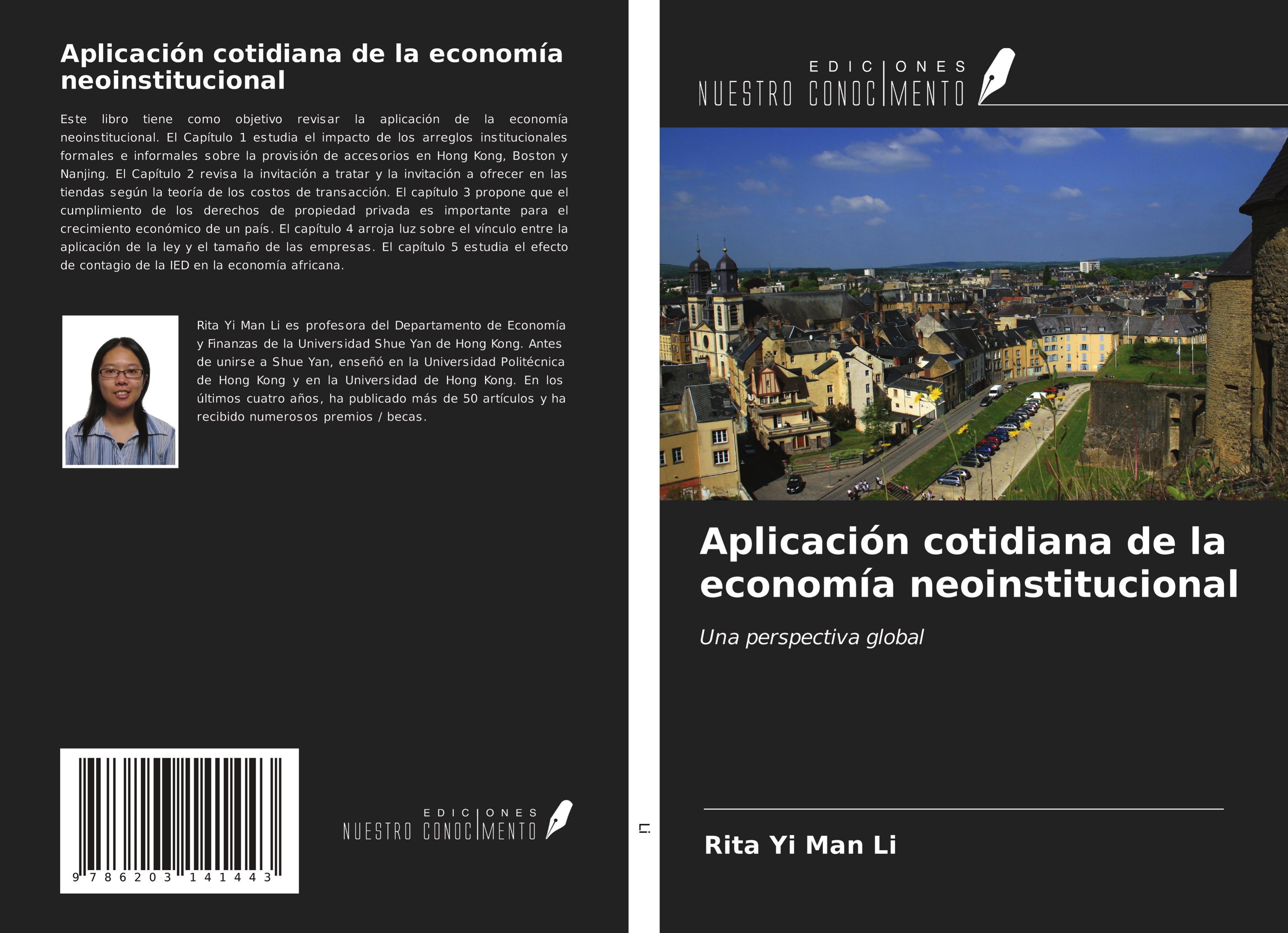 Vorderes Coverbild Aplicación cotidiana de la economía neoinstitucional