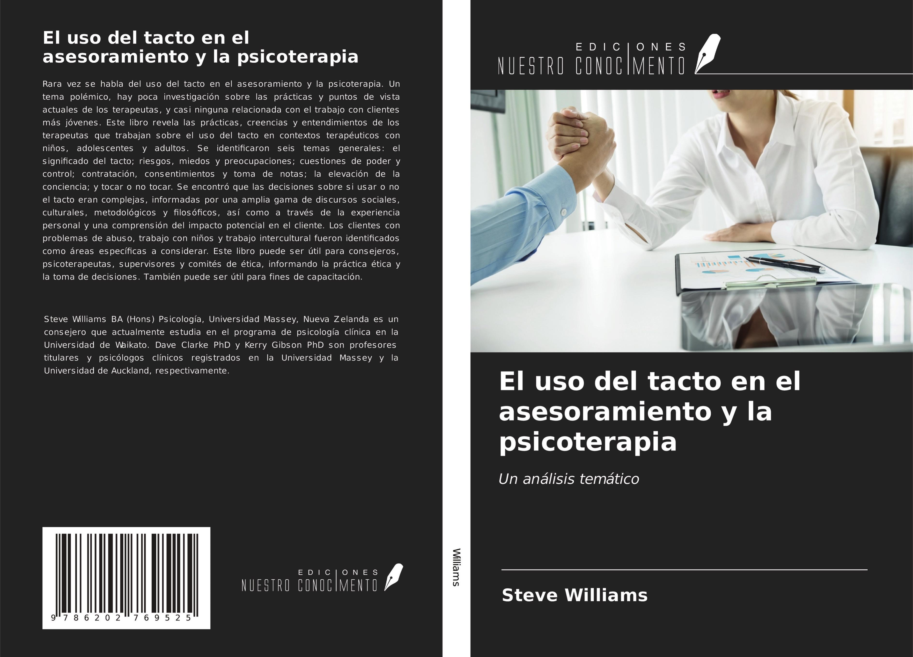 Vorderes Coverbild El uso del tacto en el asesoramiento y la psicoterapia