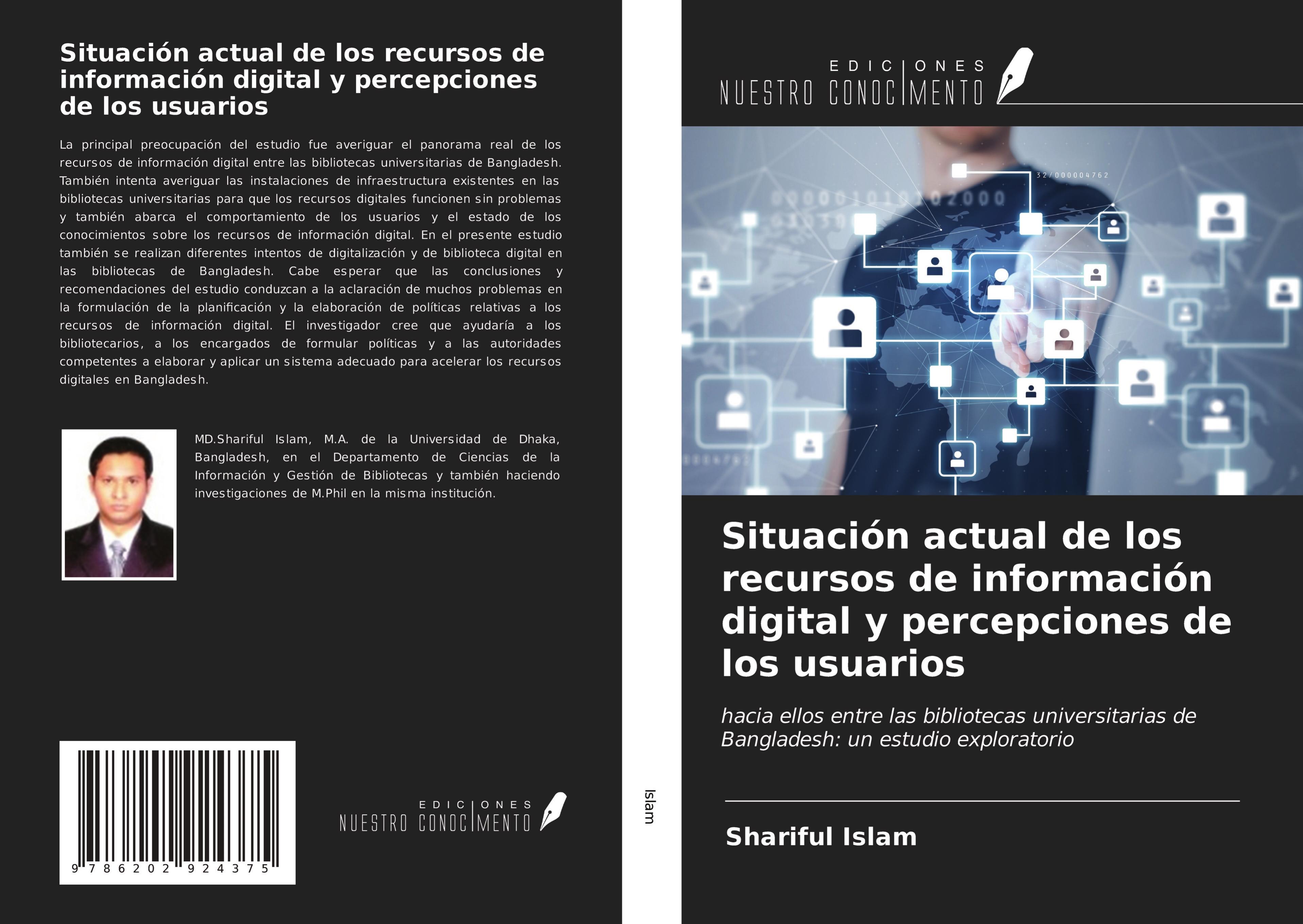 Vorderes Coverbild Situación actual de los recursos de información digital y percepciones de los usuarios