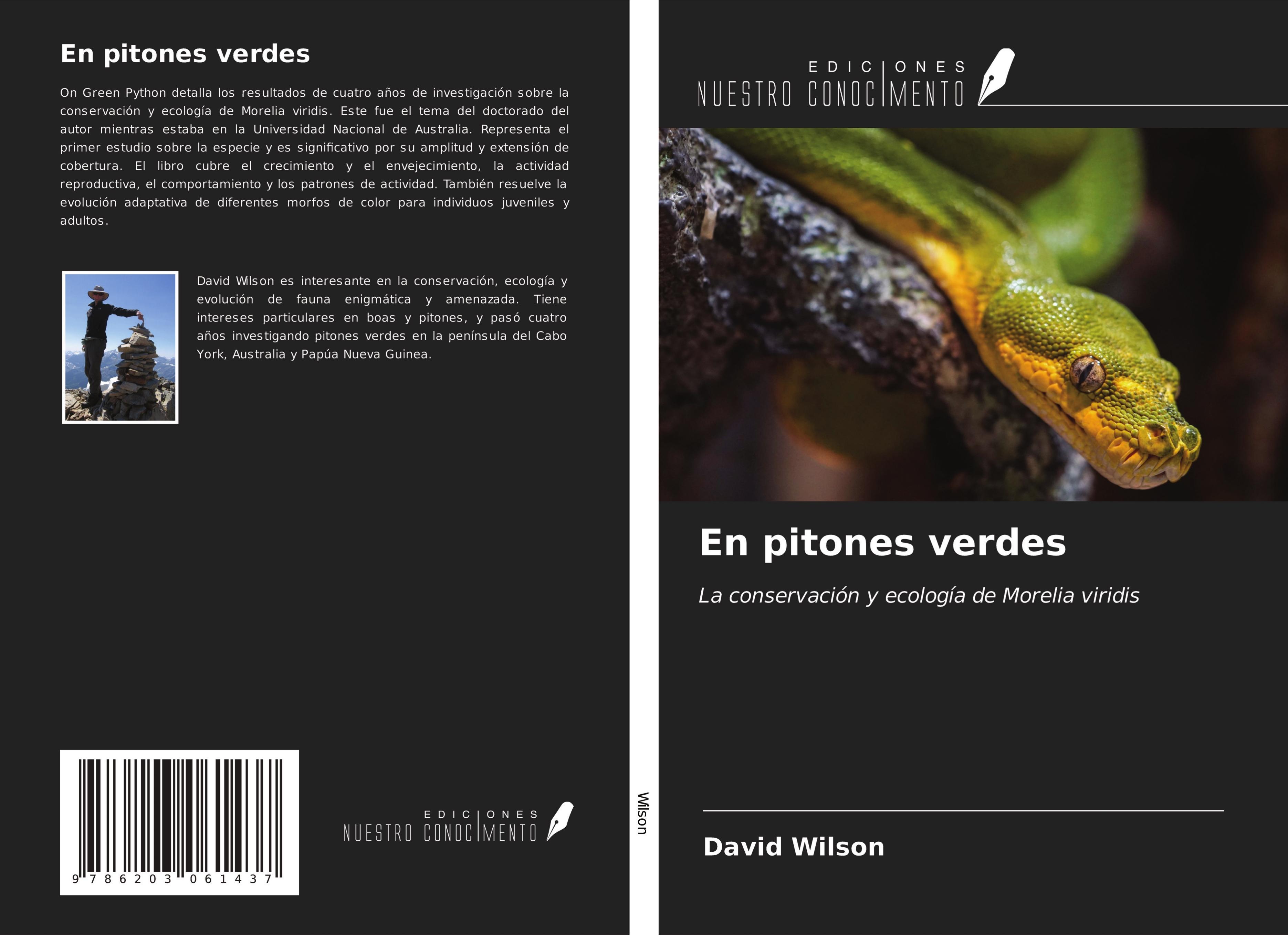 Vorderes Coverbild En pitones verdes