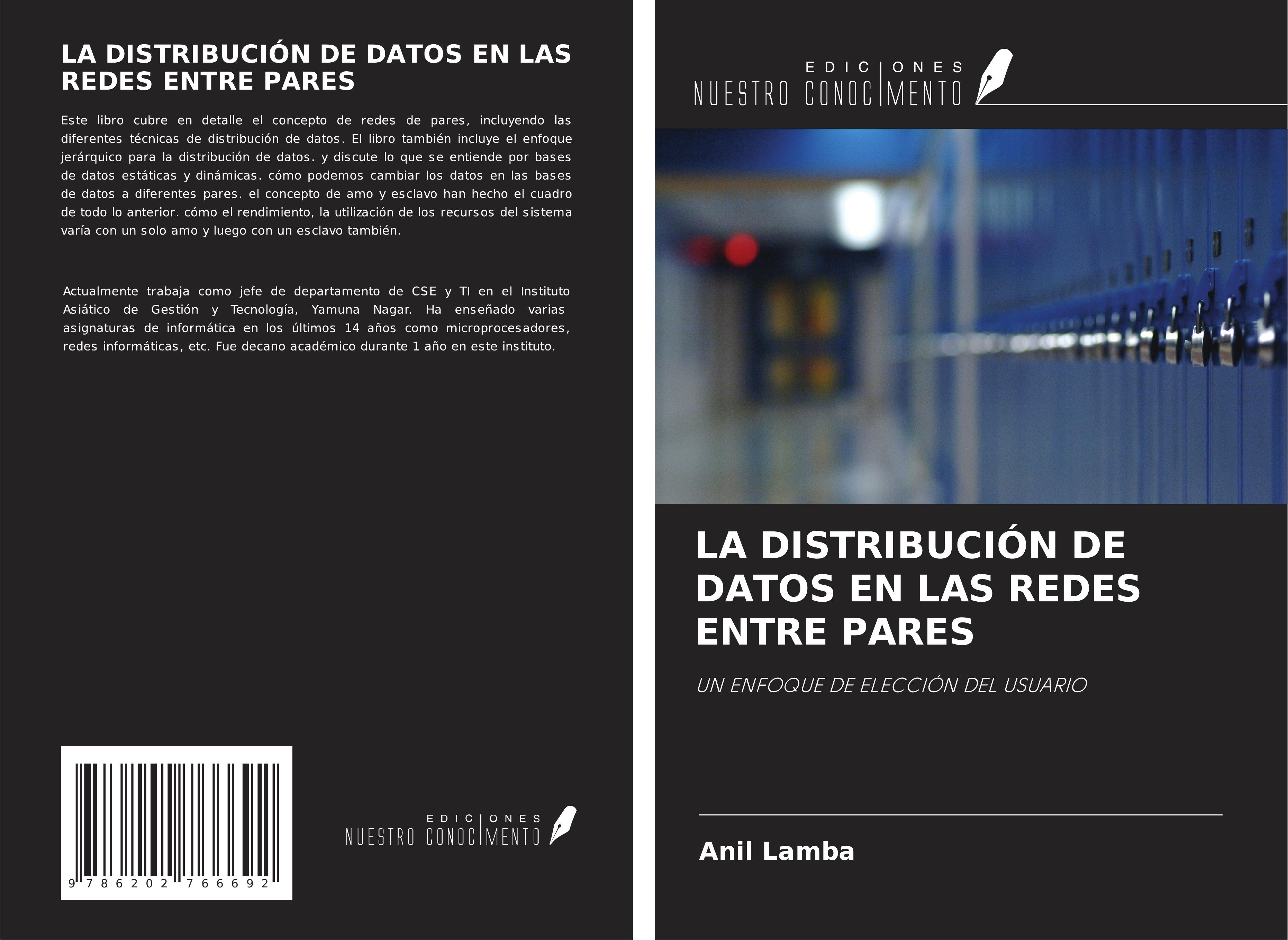 Vorderes Coverbild LA DISTRIBUCIÓN DE DATOS EN LAS REDES ENTRE PARES