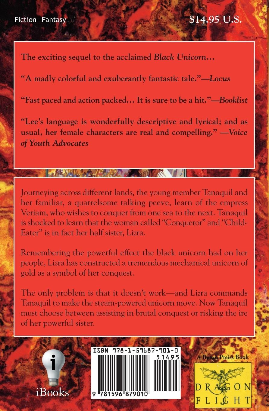 Rückseitencover Gold Unicorn