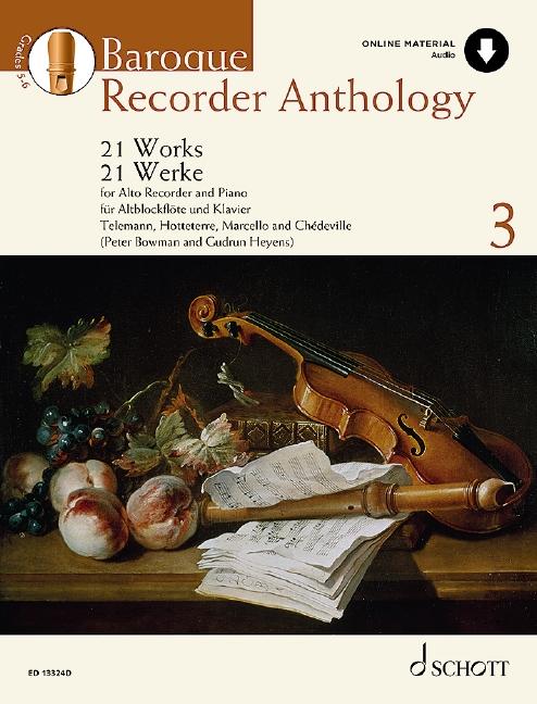 Vorderes Coverbild Baroque Recorder Anthology
