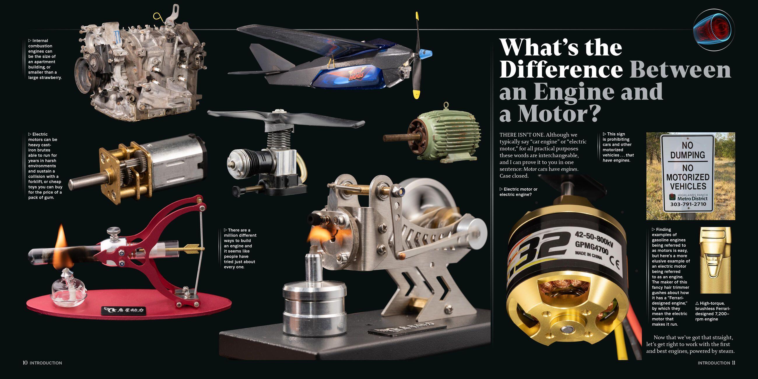 Beispielinhalt (Bild) Engines