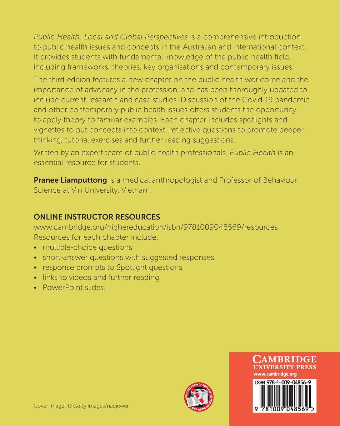 Rückseitencover Public Health