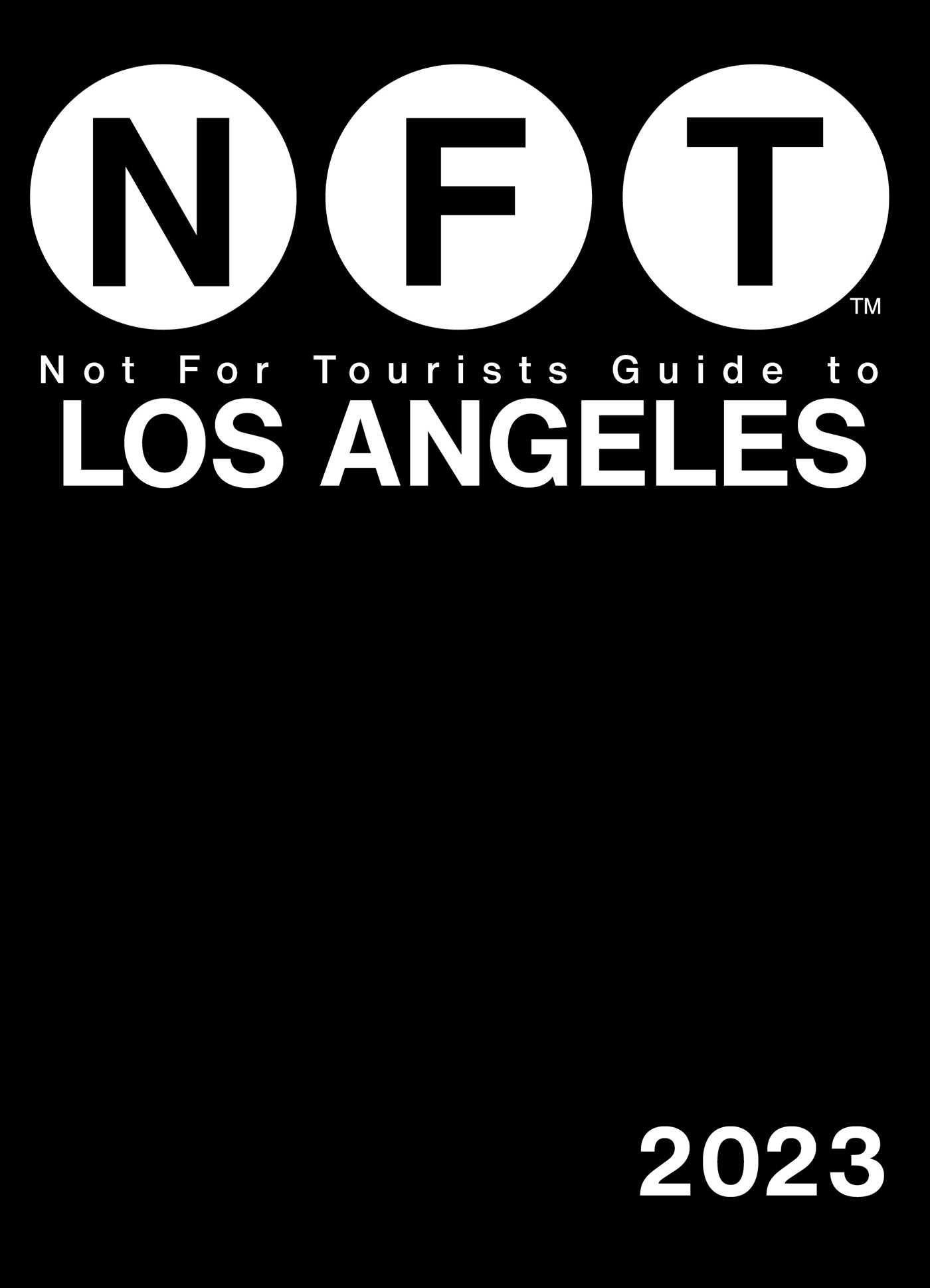 Vorderes Coverbild Not for Tourists Guide to Los Angeles 2023
