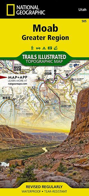 Vorderes Coverbild Moab Greater Region Map