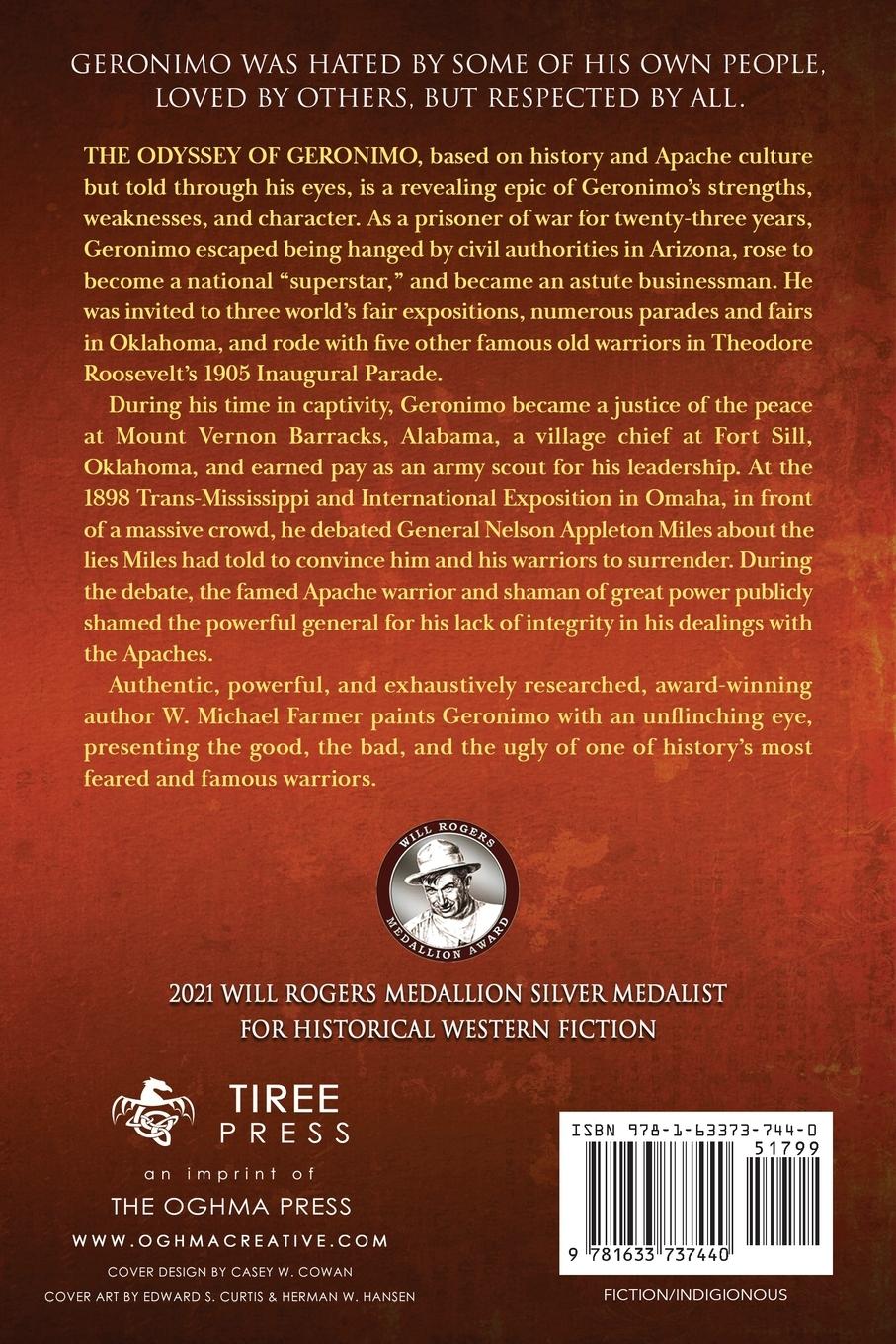 Rückseitencover The Odyssey of Geronimo
