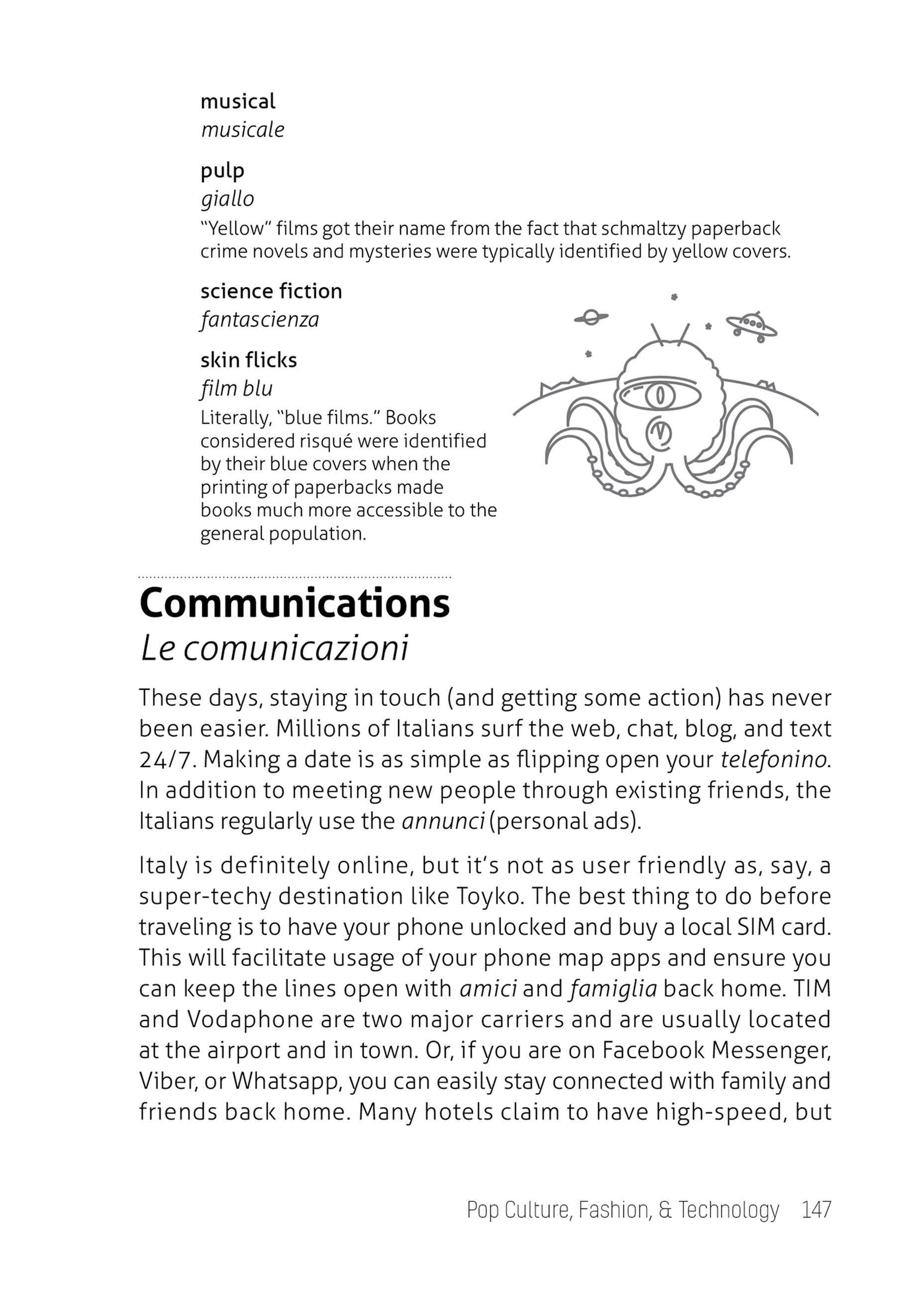 Beispielinhalt (Bild) What They Didn't Teach You in Italian Class