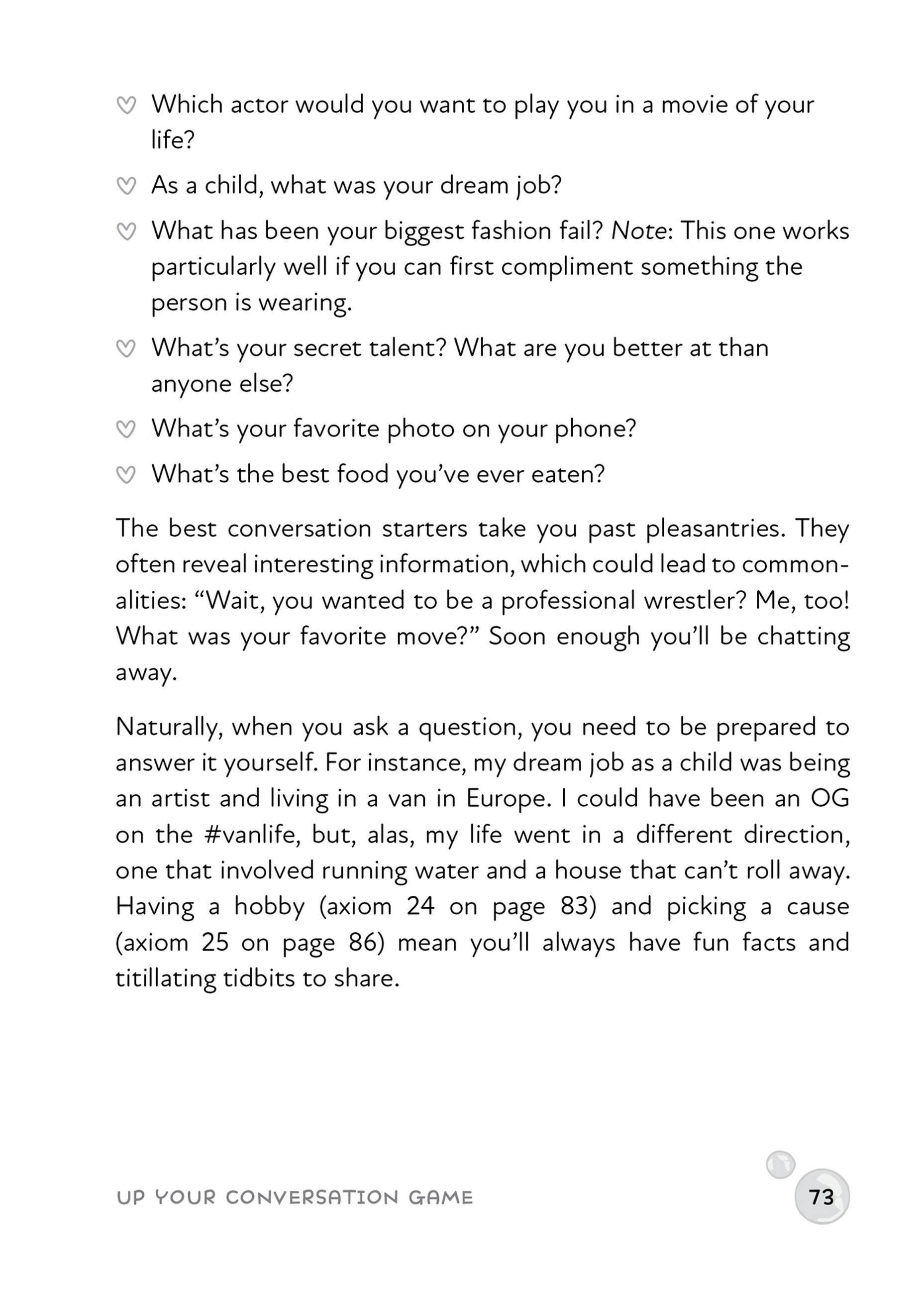 Beispielinhalt (Bild) Little Book of Axolotl Wisdom