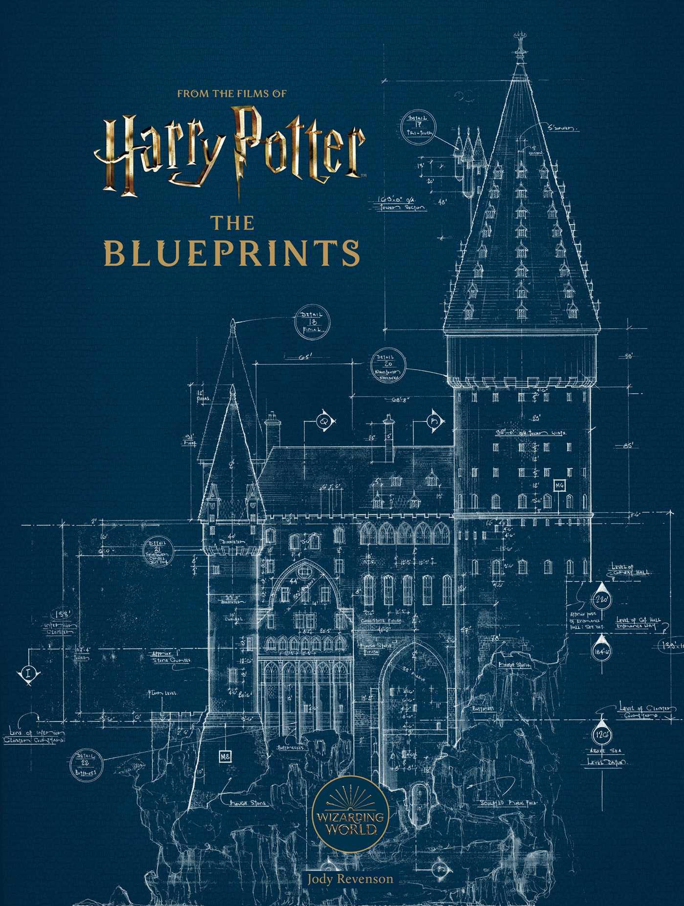 Vorderes Coverbild Harry Potter: The Blueprints