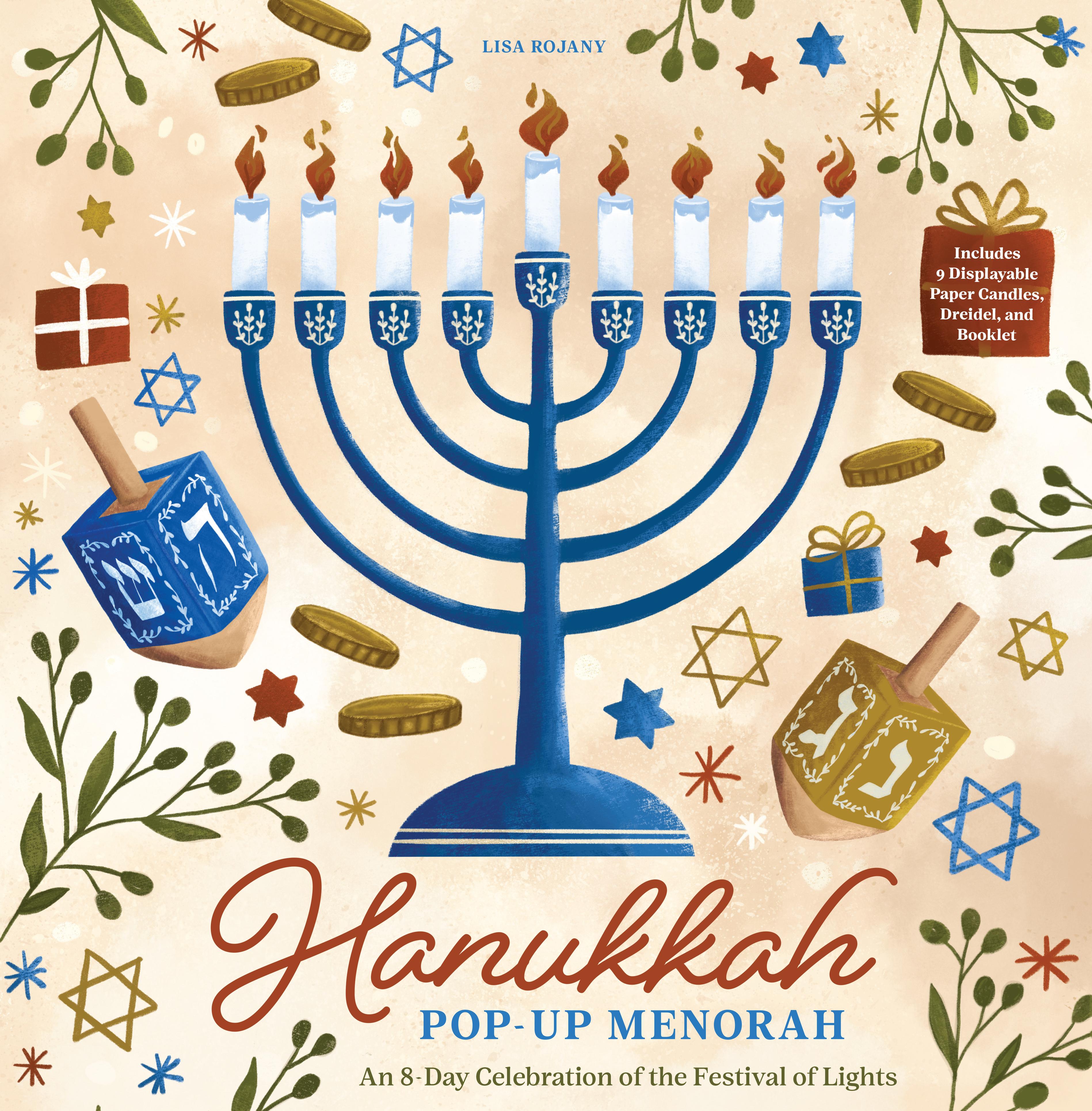 Vorderes Coverbild Hanukkah Pop-Up Menorah