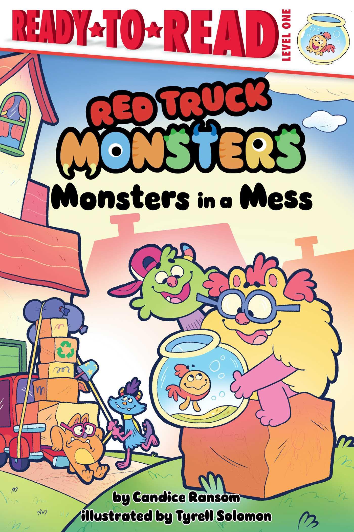 Vorderes Coverbild Monsters in a Mess: Ready-To-Read Level 1