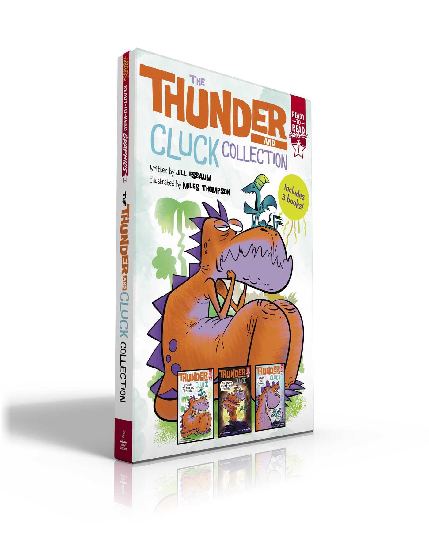 Vorderes Coverbild The Thunder and Cluck Collection (Boxed Set): Friends Do Not Eat Friends; The Brave Friend Leads the Way!; Smart vs. Strong