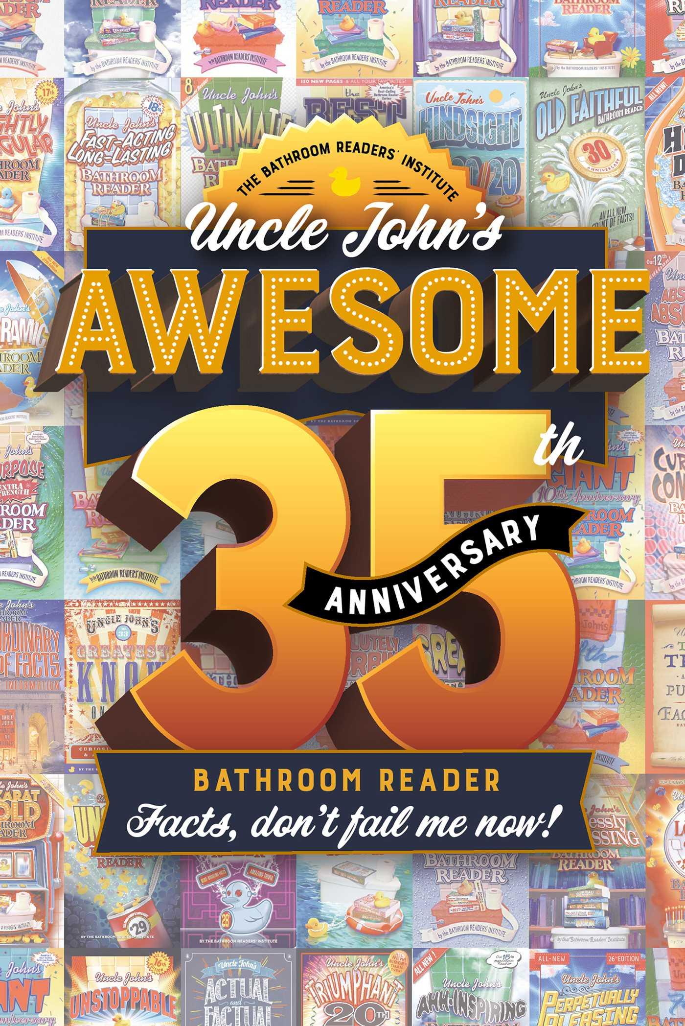 Vorderes Coverbild Uncle John's Awesome 35th Anniversary Bathroom Reader