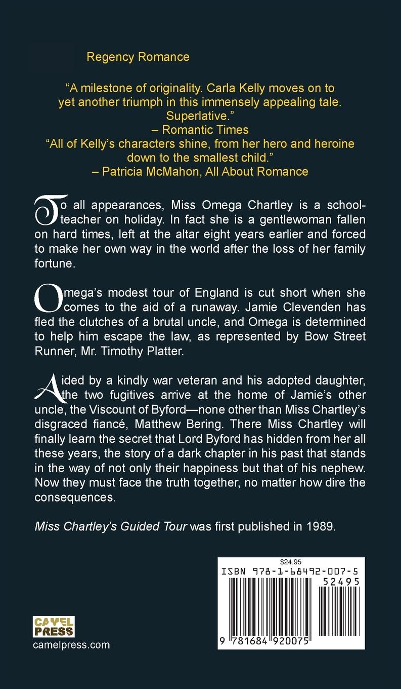 Rückseitencover Miss Chartley's Guided Tour