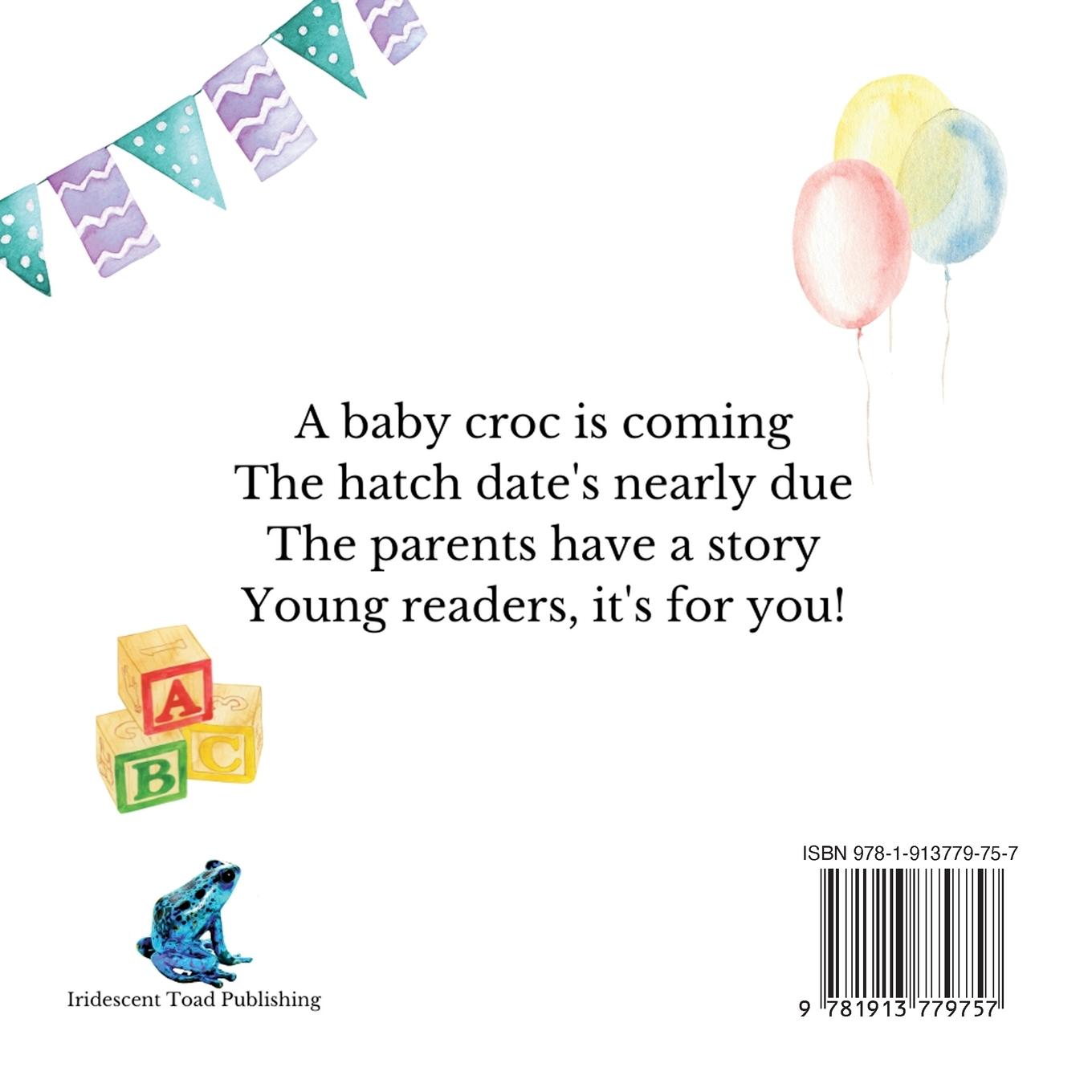 Rückseitencover Baby Crocodile