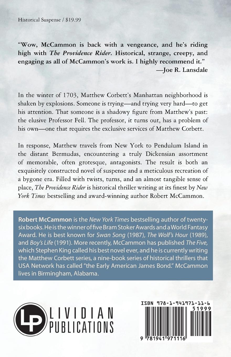 Rückseitencover The Providence Rider