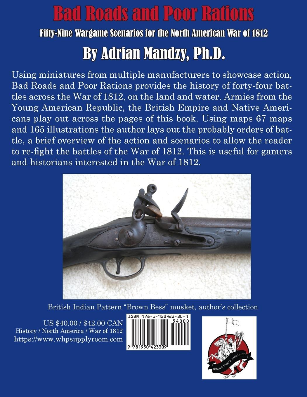 Rückseitencover Bad Roads and Poor Rations