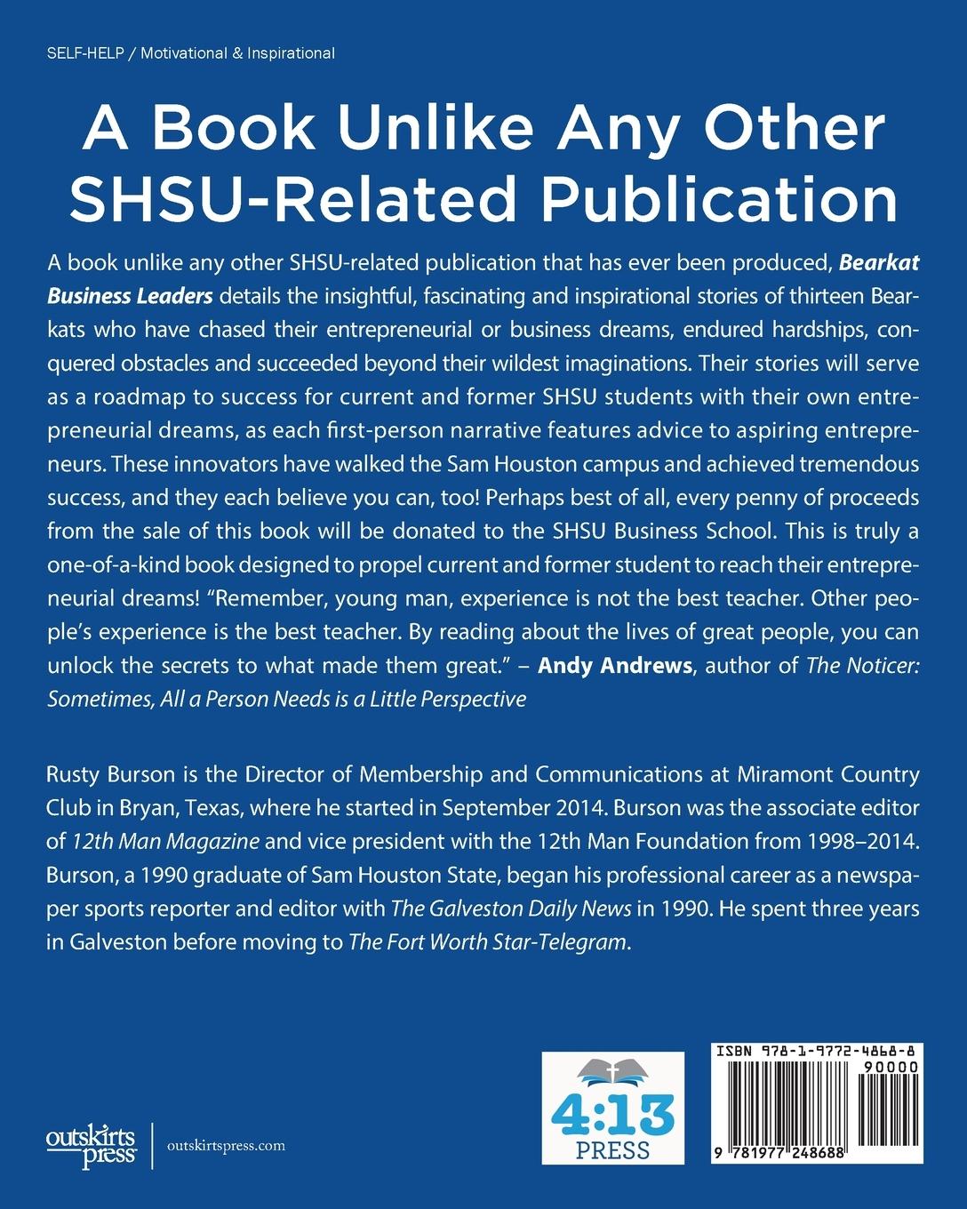 Rückseitencover Bearkat Business Leaders