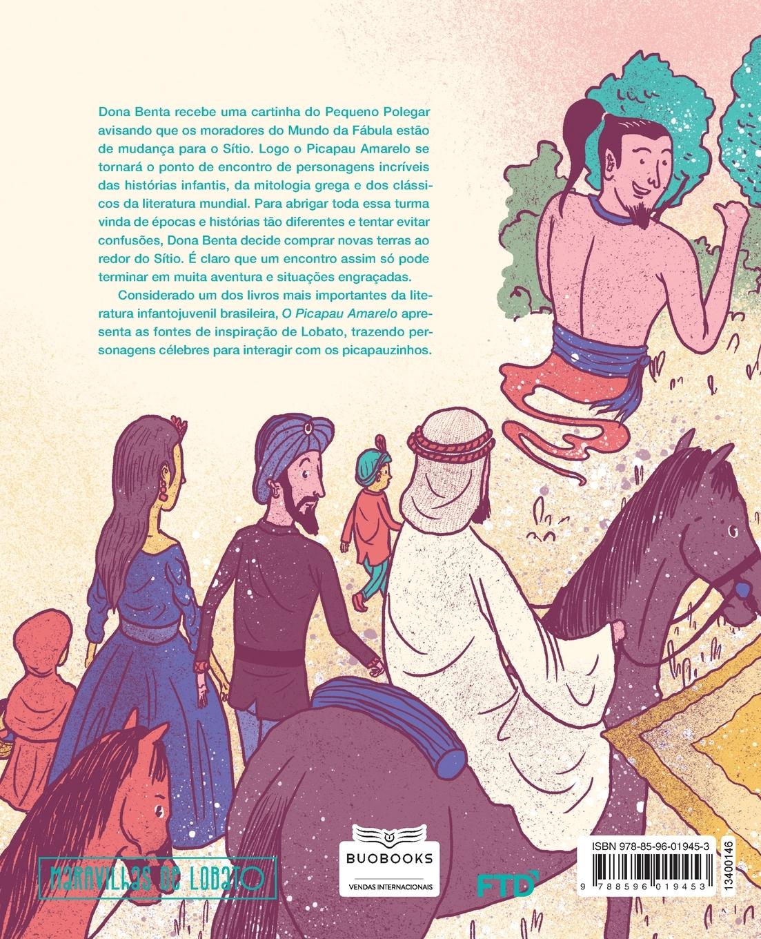 Rückseitencover O picapau amarelo