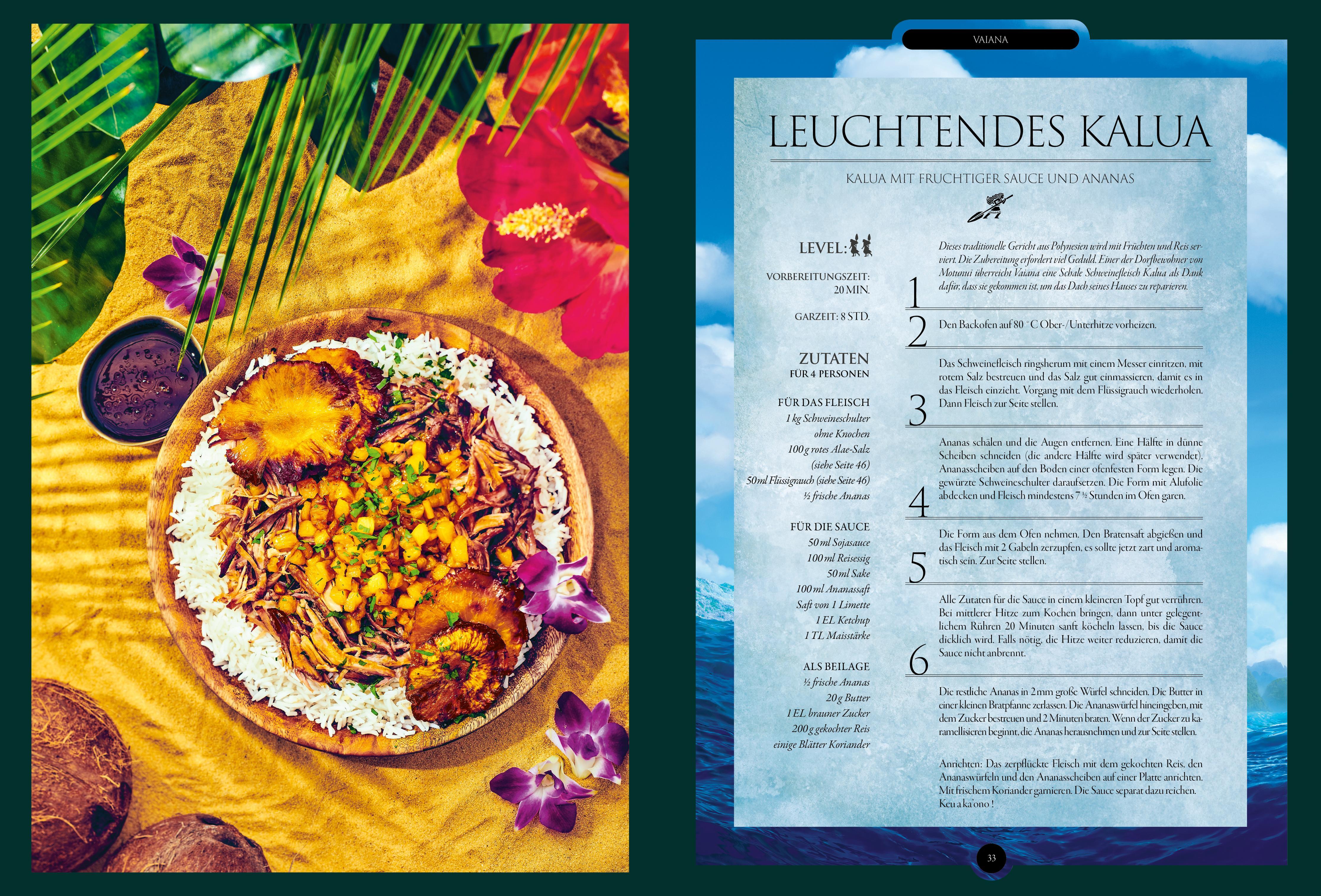 Beispielinhalt (Bild) Disney: Das zauberhafte Kochbuch