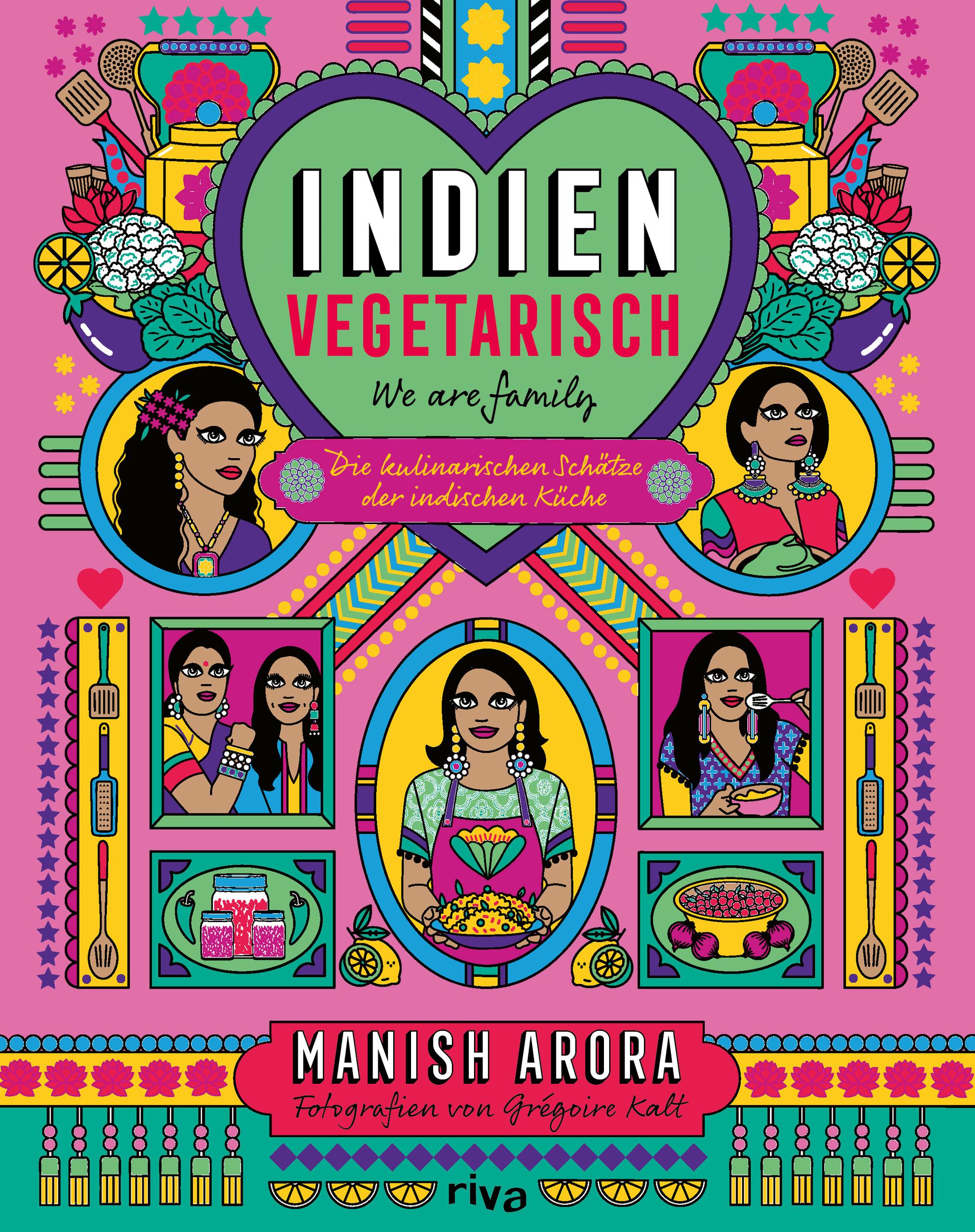 Vorderes Coverbild Indien vegetarisch