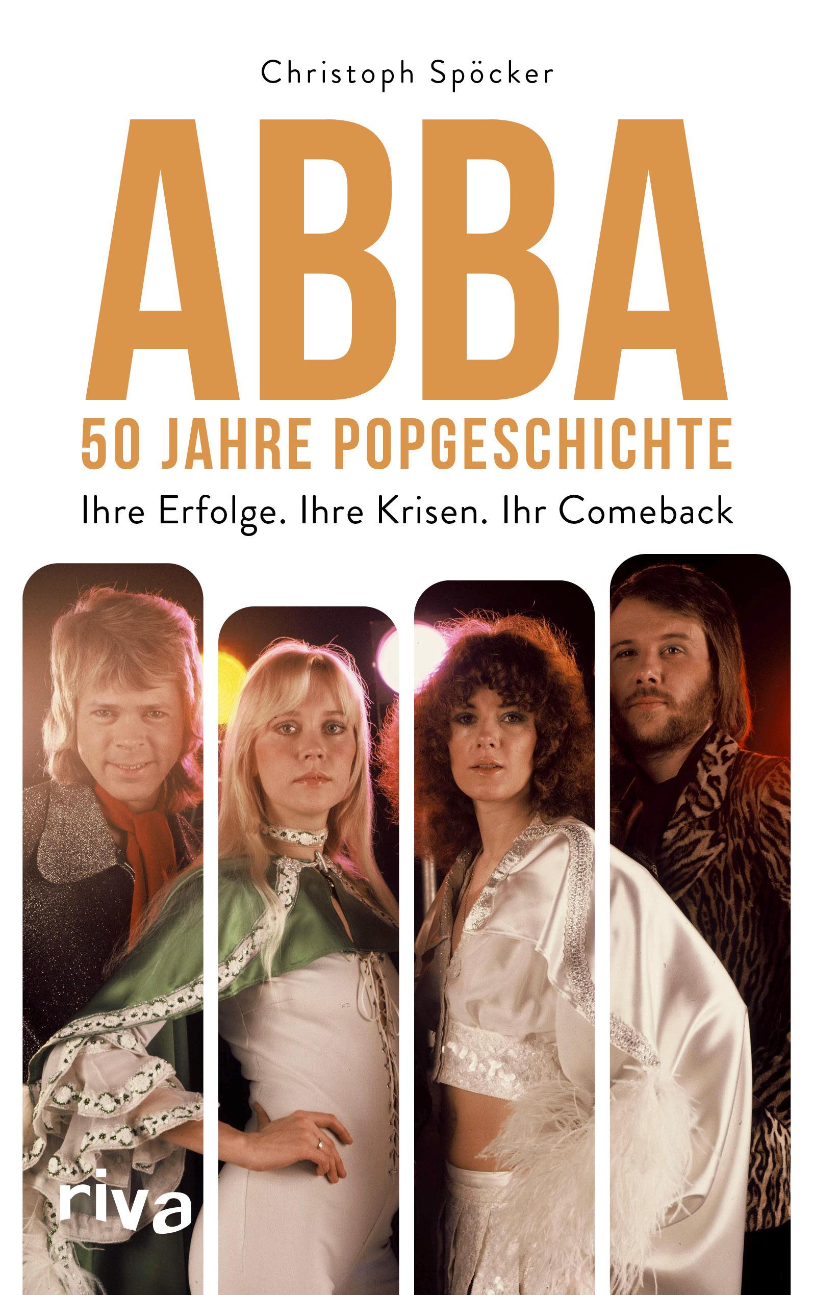 Vorderes Coverbild ABBA - 50 Jahre Popgeschichte