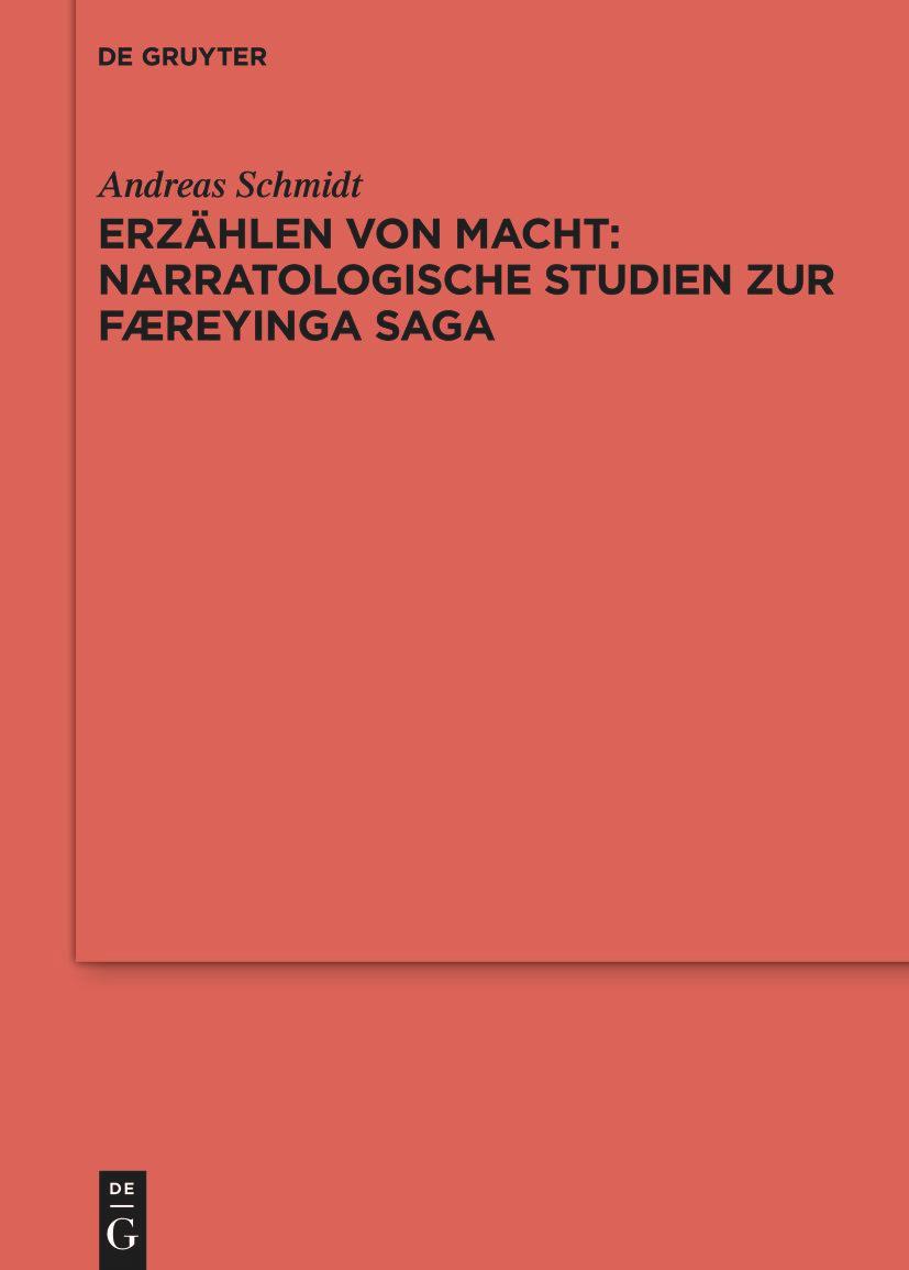 Vorderes Coverbild Erzählen von Macht: Narratologische Studien zur Færeyinga saga