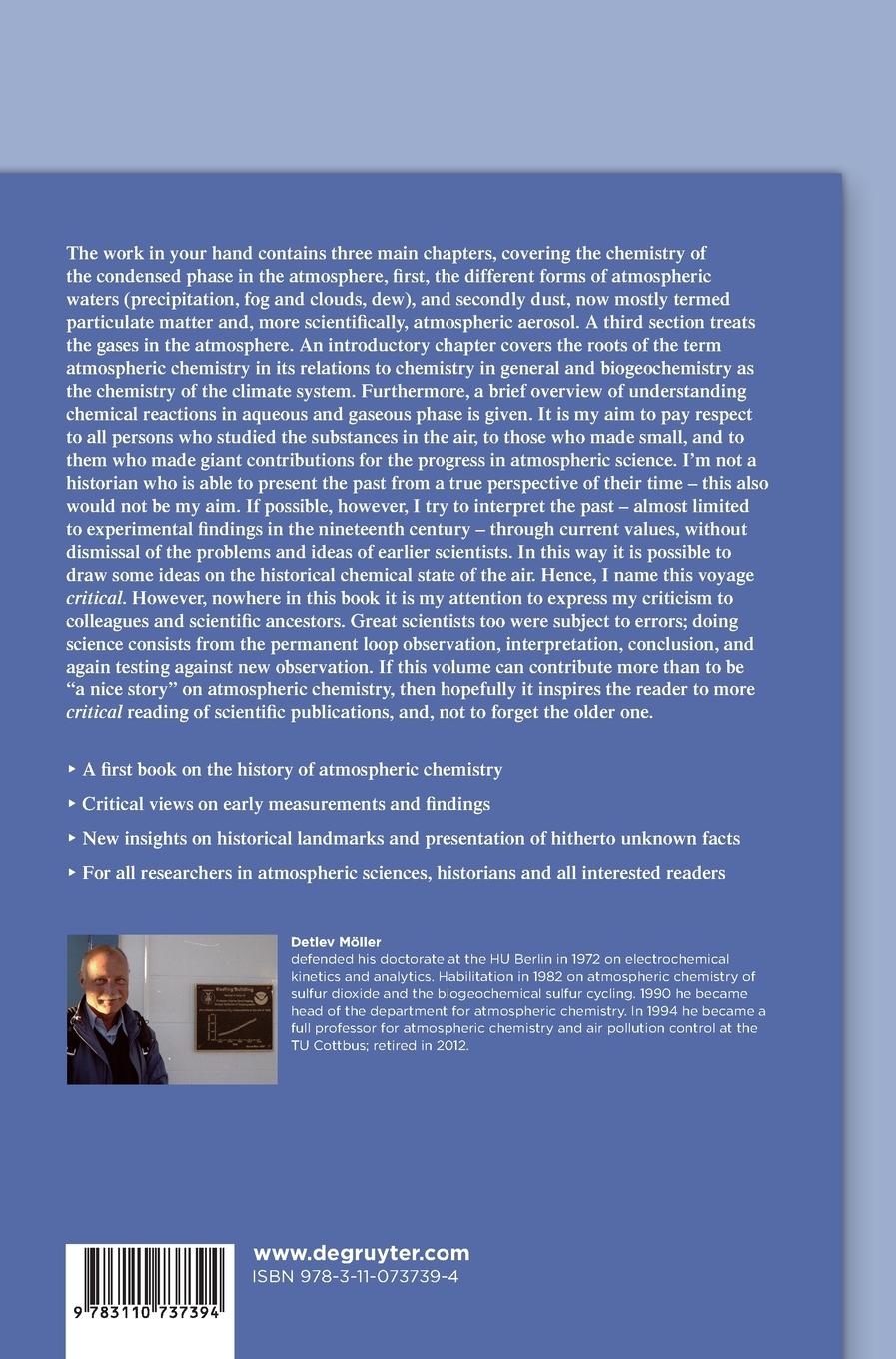 Rückseitencover Atmospheric Chemistry