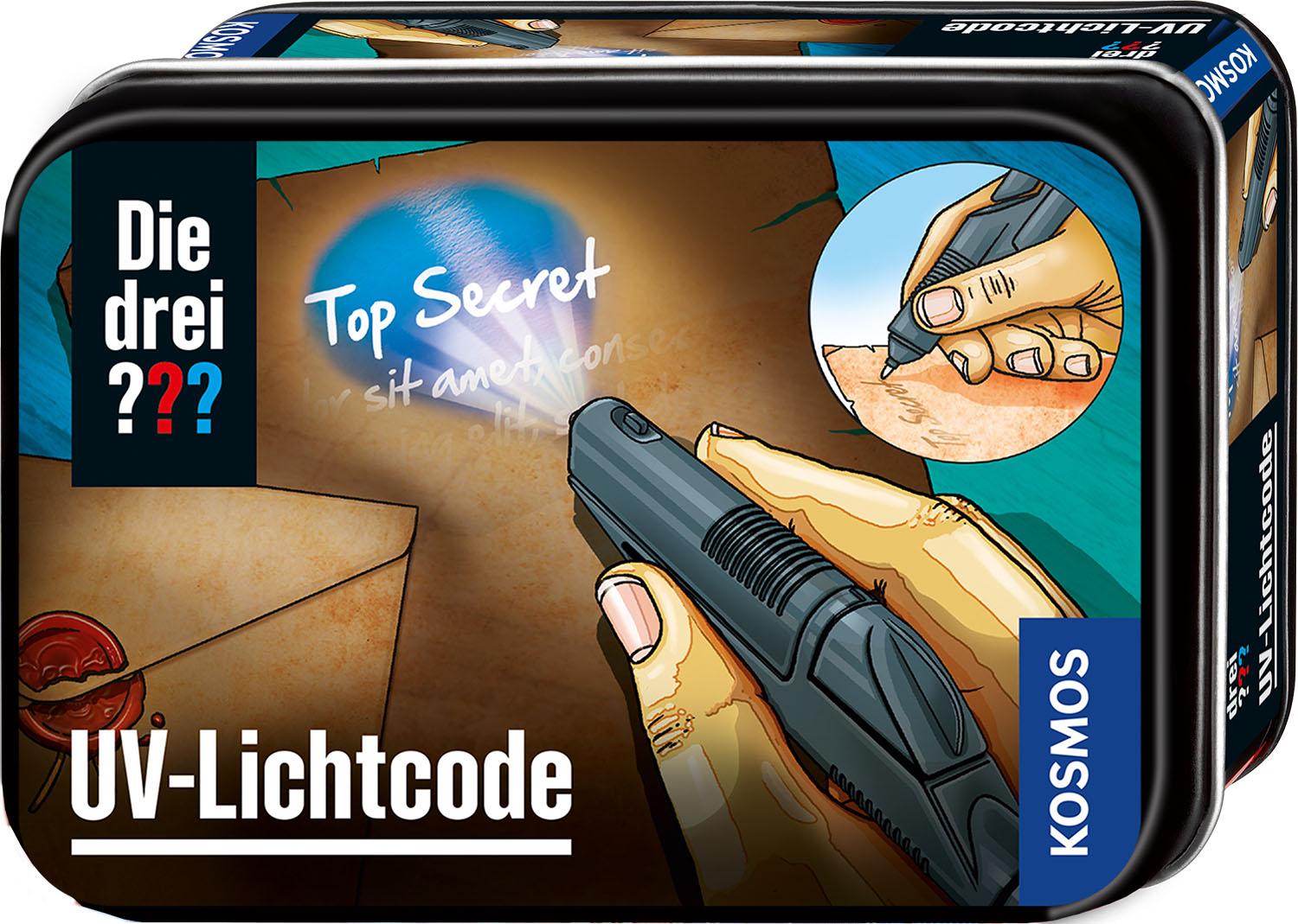 Vorderes Coverbild Die drei ??? UV-Lichtcode