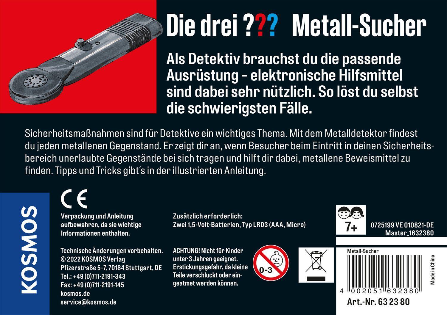 Beispielinhalt (Bild) Die drei ??? Metall-Sucher